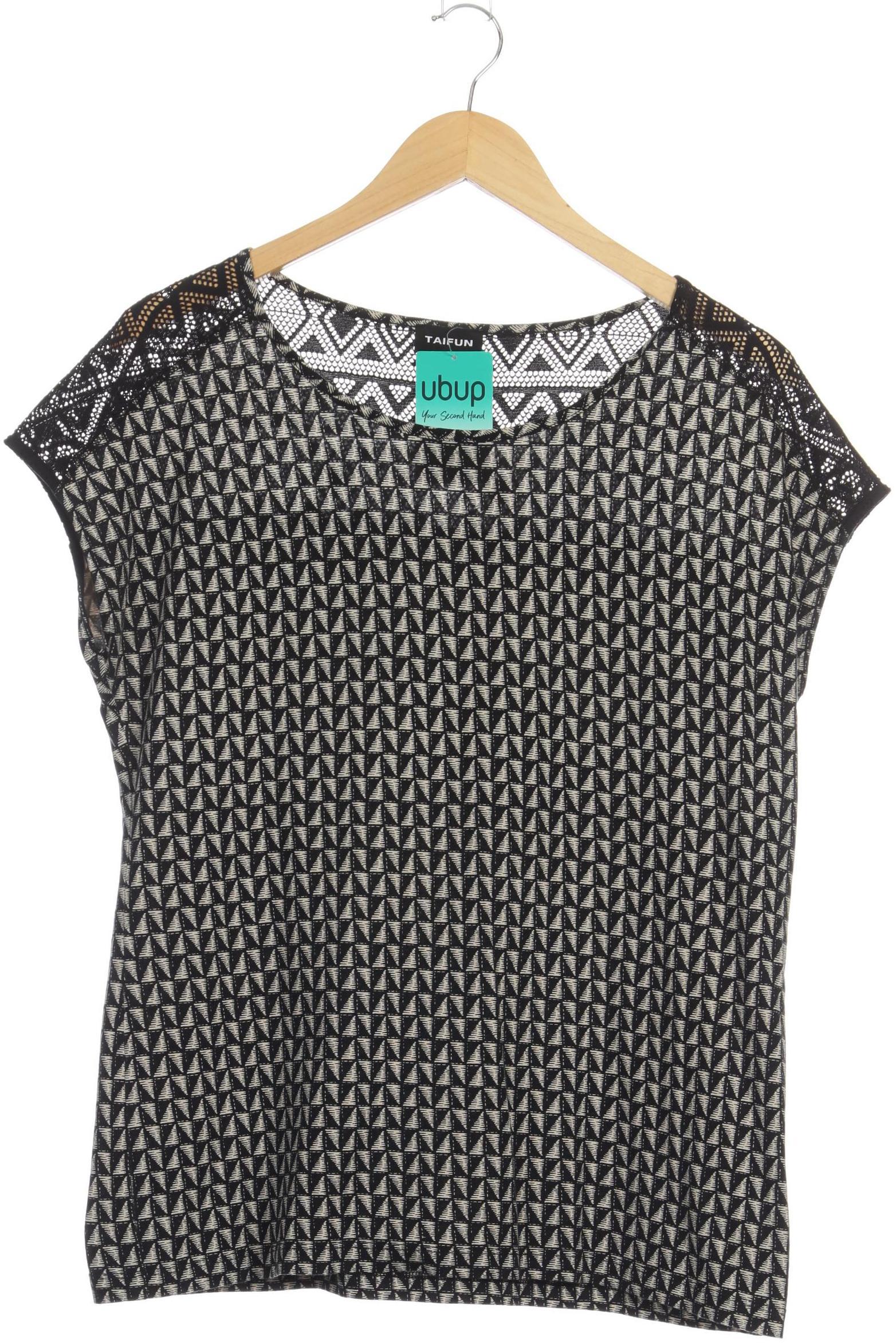 

Taifun Damen T-Shirt, schwarz, Gr.