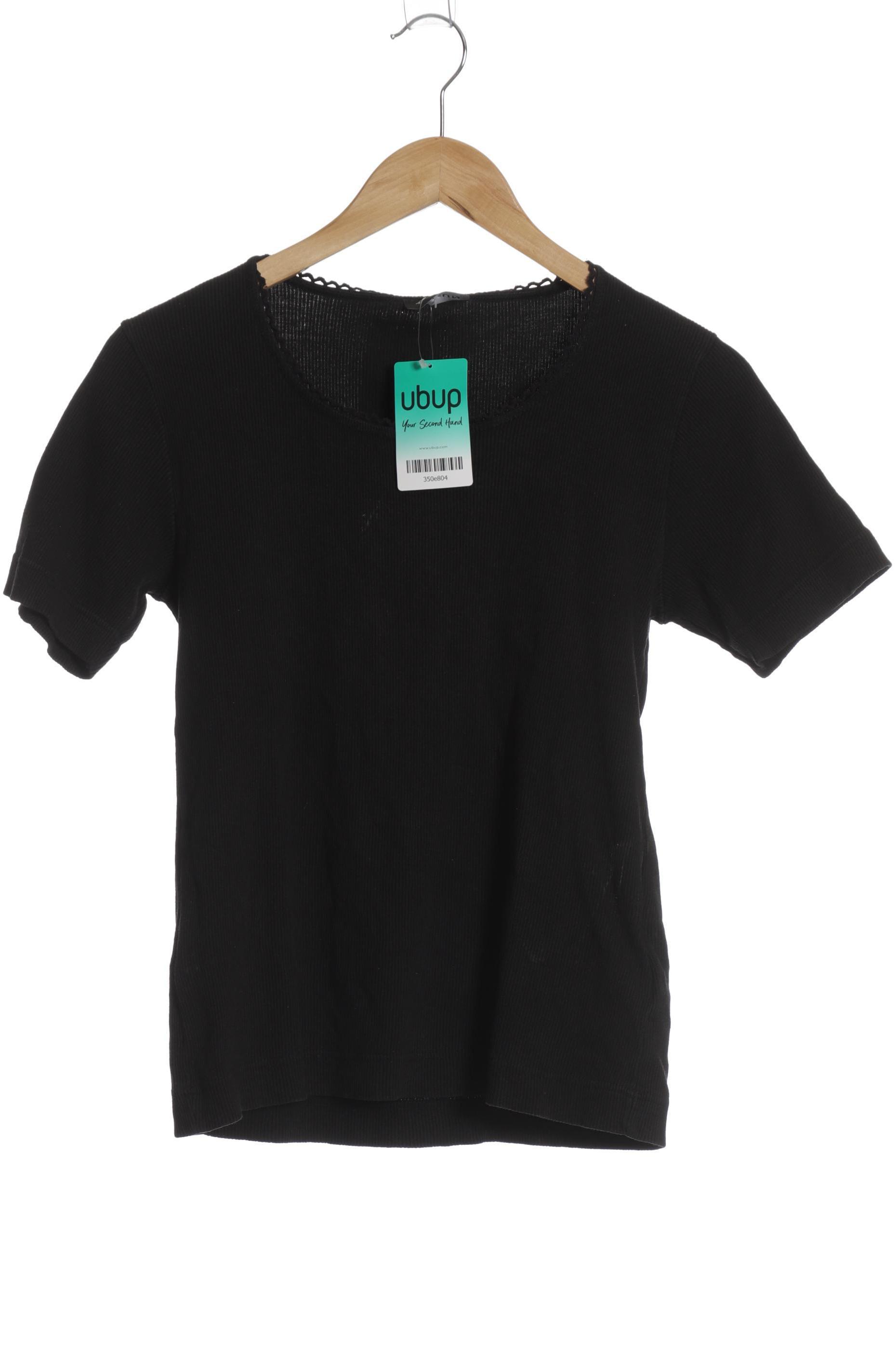 

Taifun Damen T-Shirt, schwarz, Gr. 36