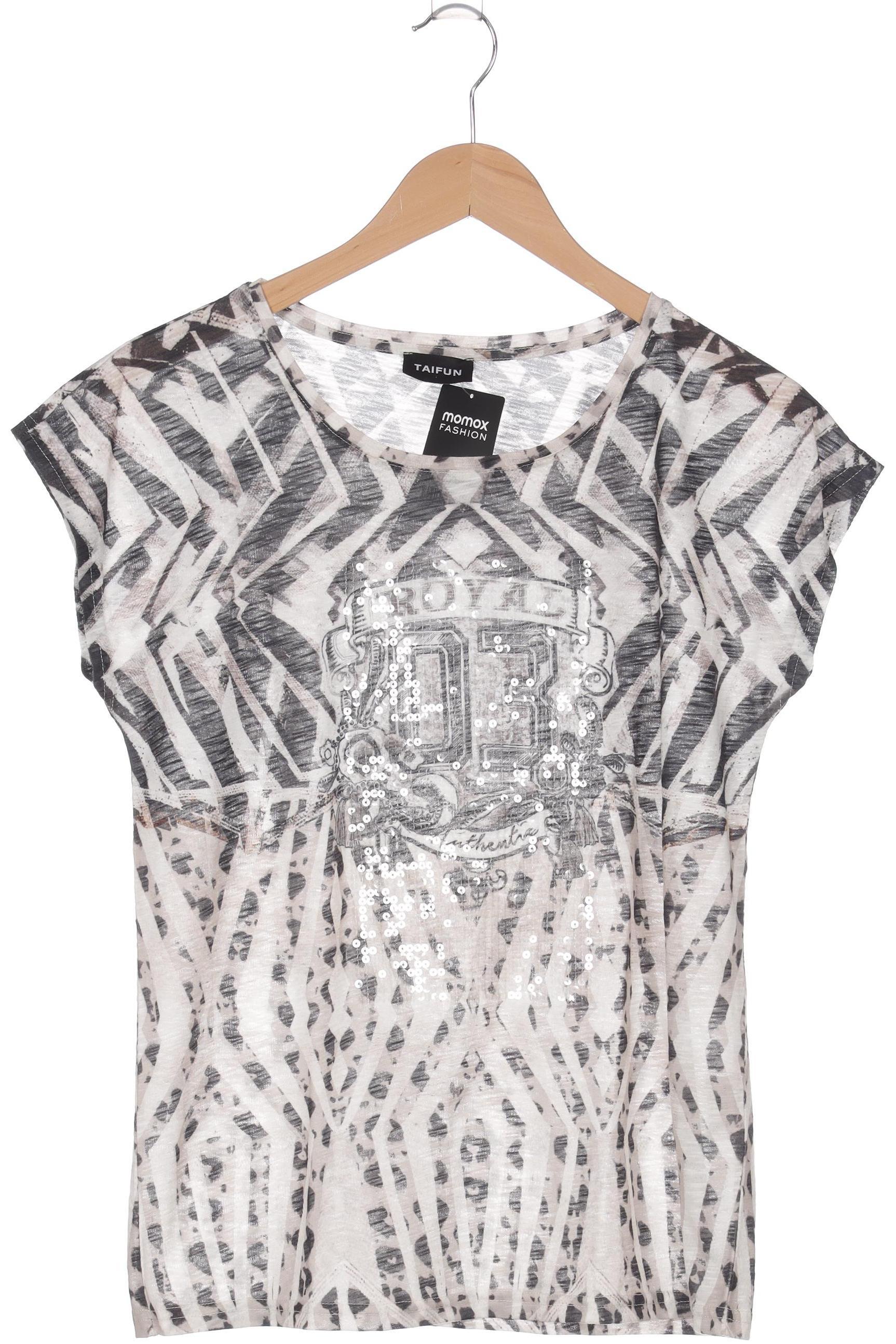 

Taifun Damen T-Shirt, grau, Gr. 38