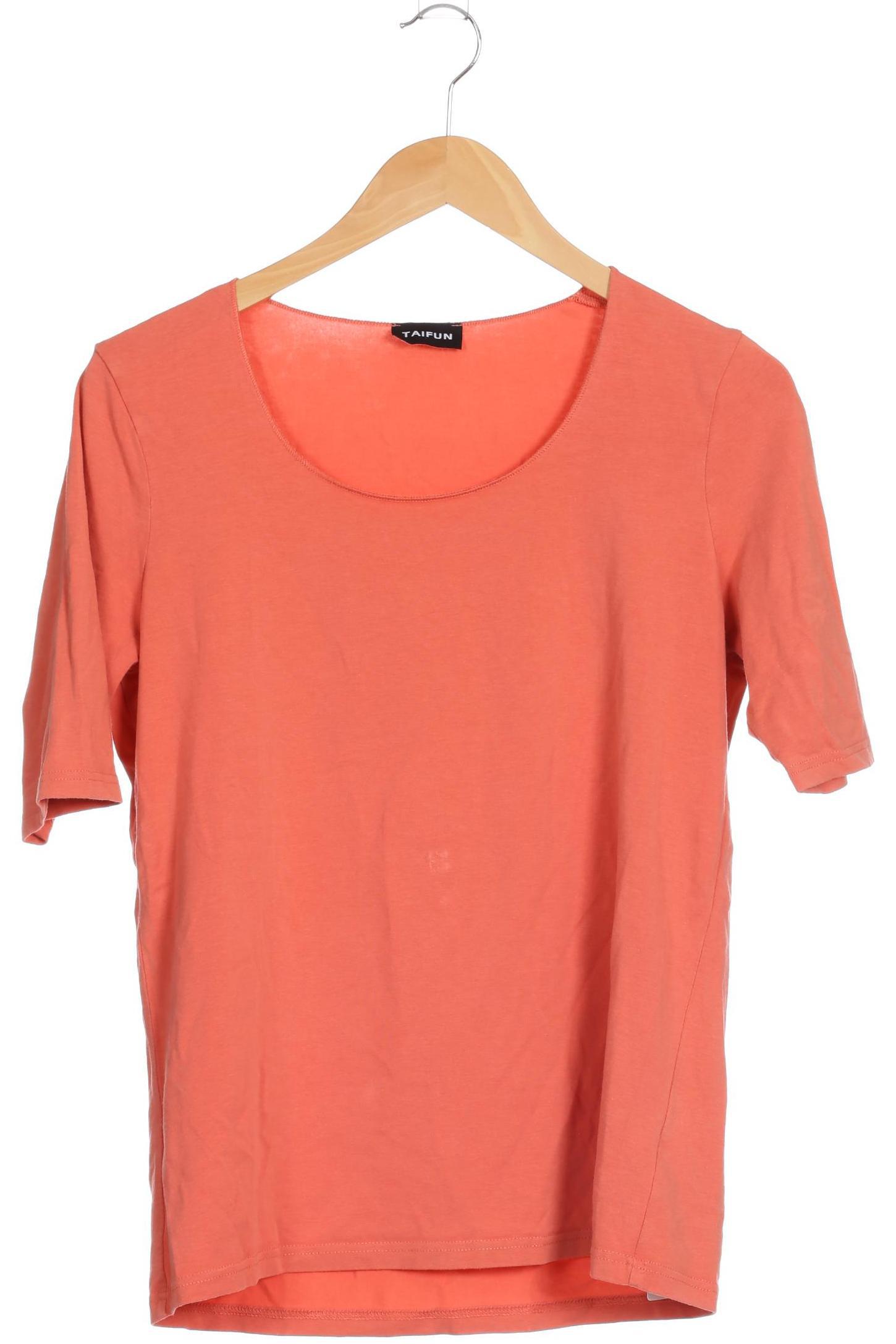 

Taifun Damen T-Shirt, orange, Gr. 40