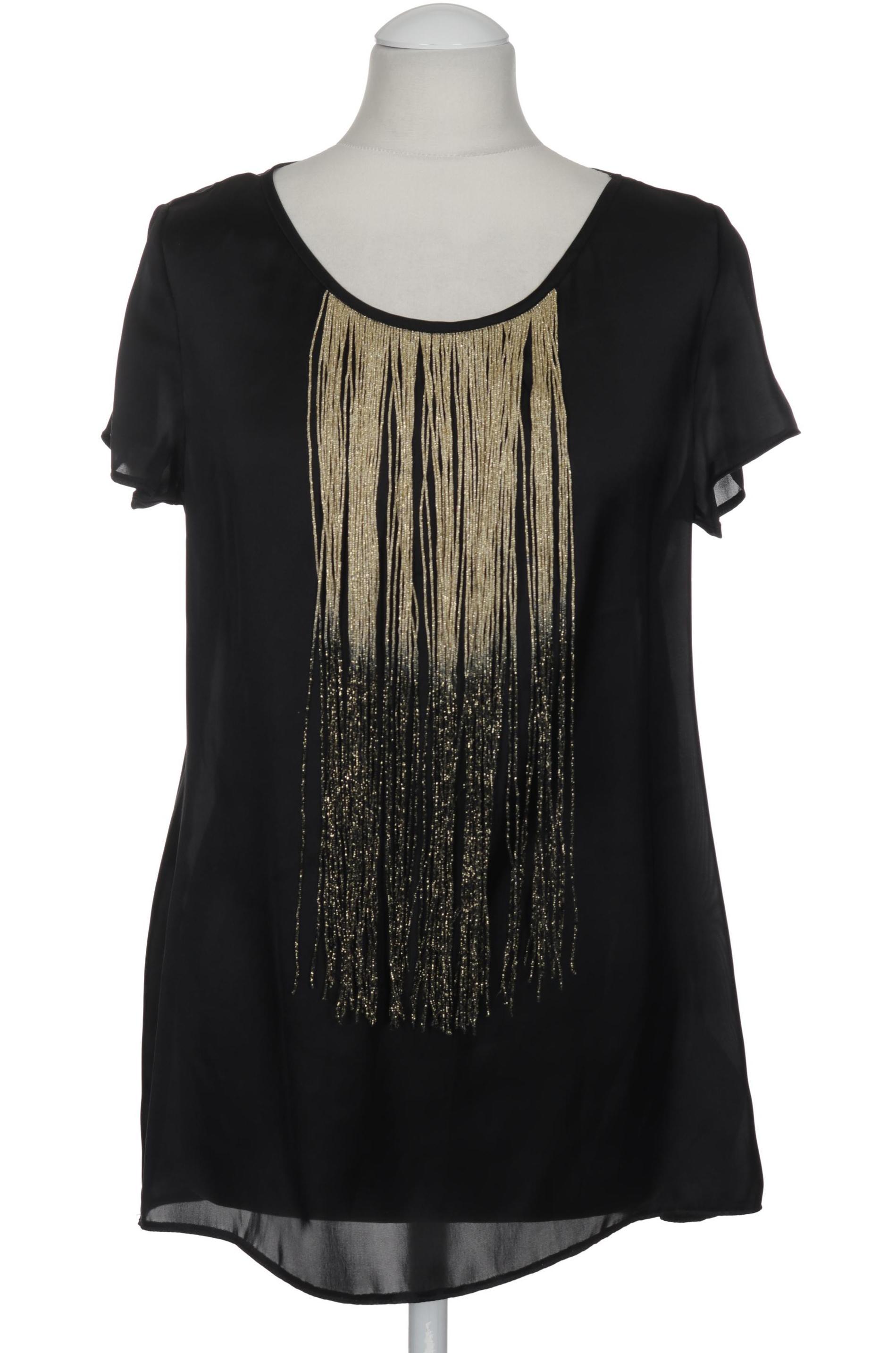 

Taifun Damen T-Shirt, schwarz, Gr. 38