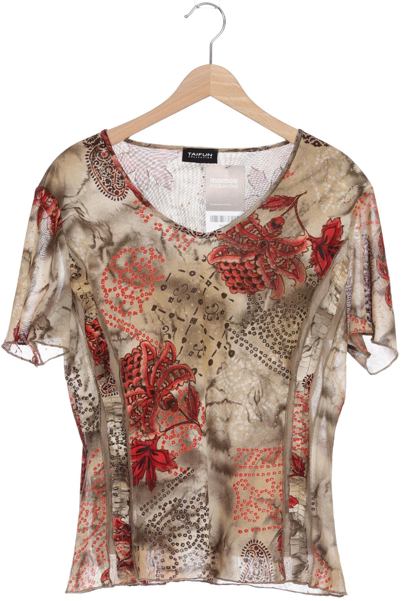 

Taifun Damen T-Shirt, braun, Gr. 40