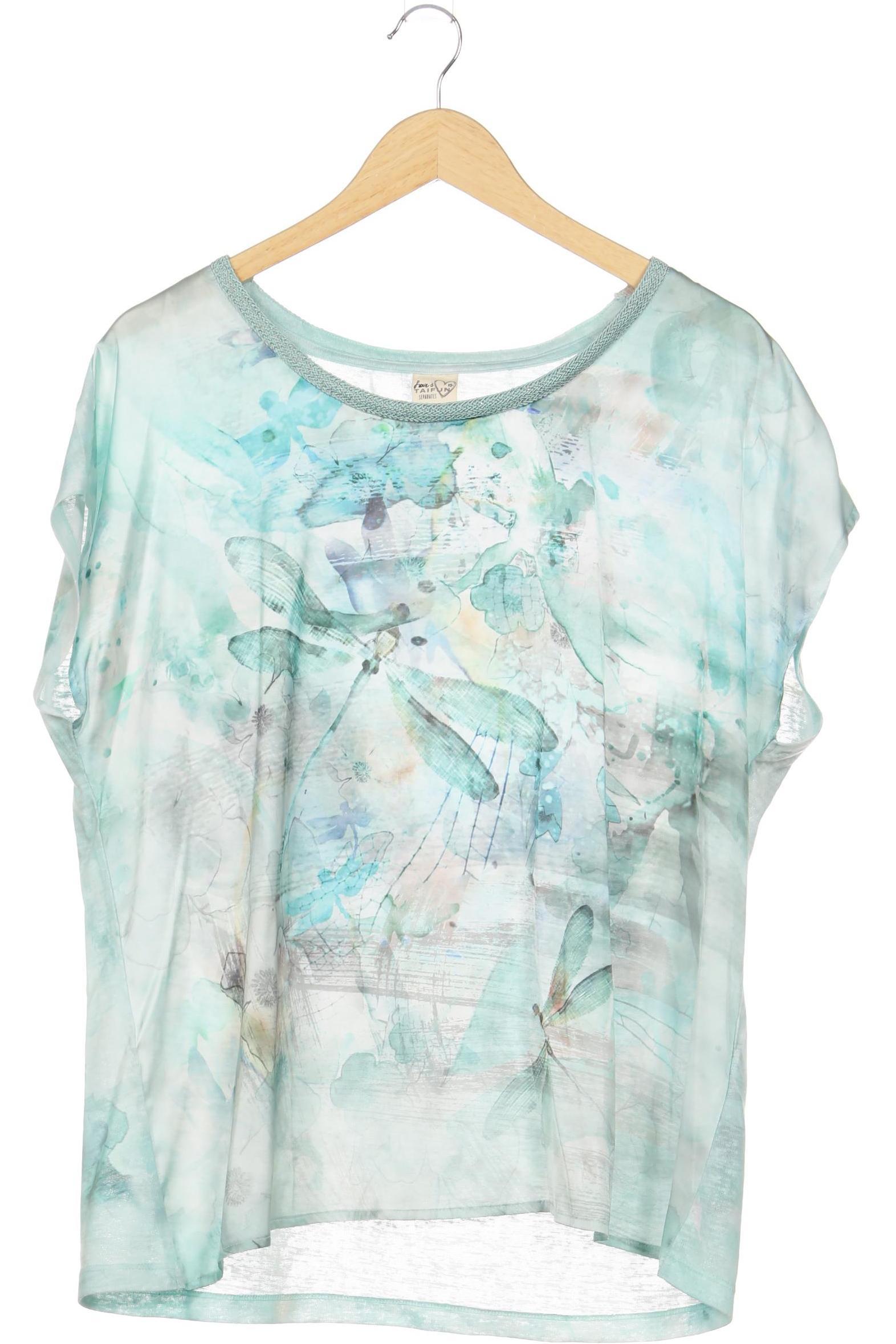 

Taifun Damen T-Shirt, türkis, Gr. 46