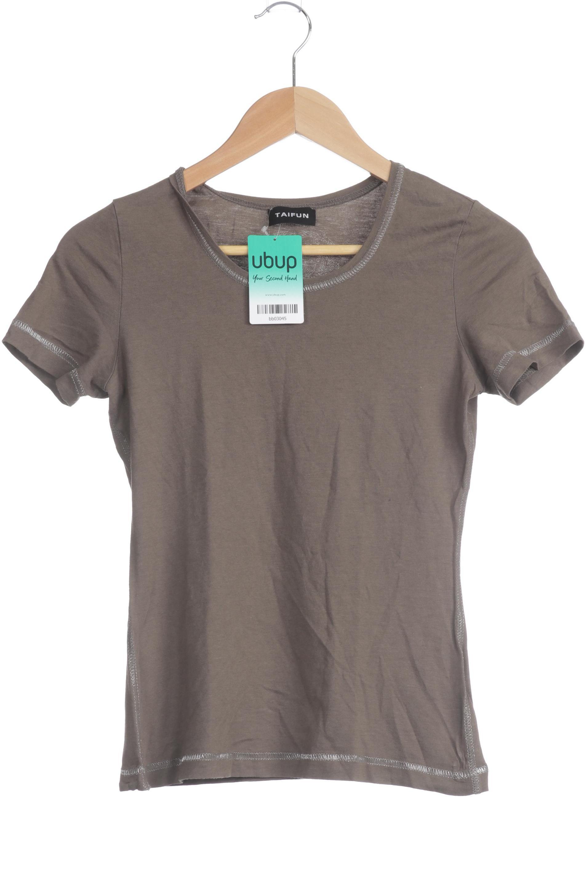 

Taifun Damen T-Shirt, beige, Gr. 34