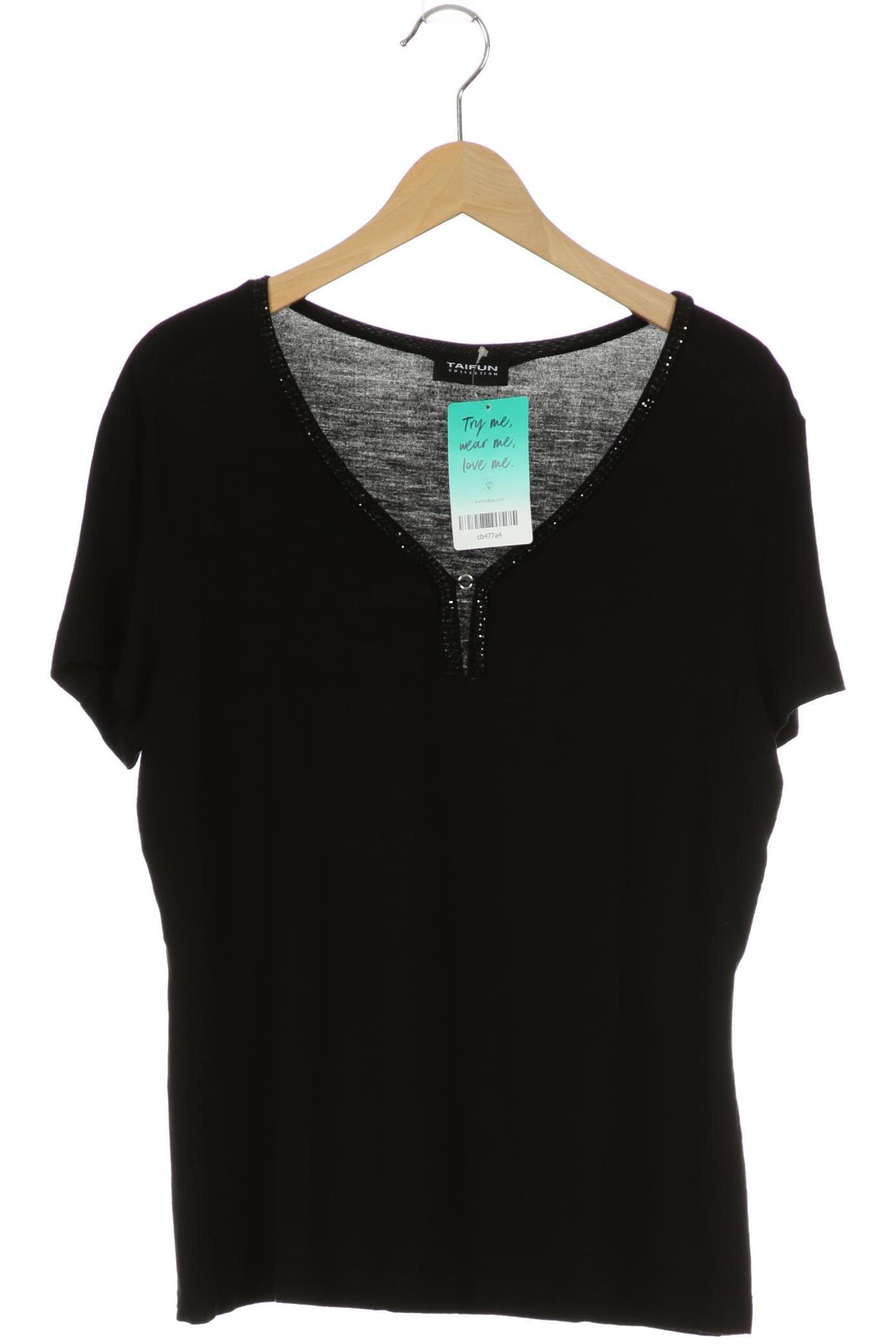 

Taifun Damen T-Shirt, schwarz, Gr.
