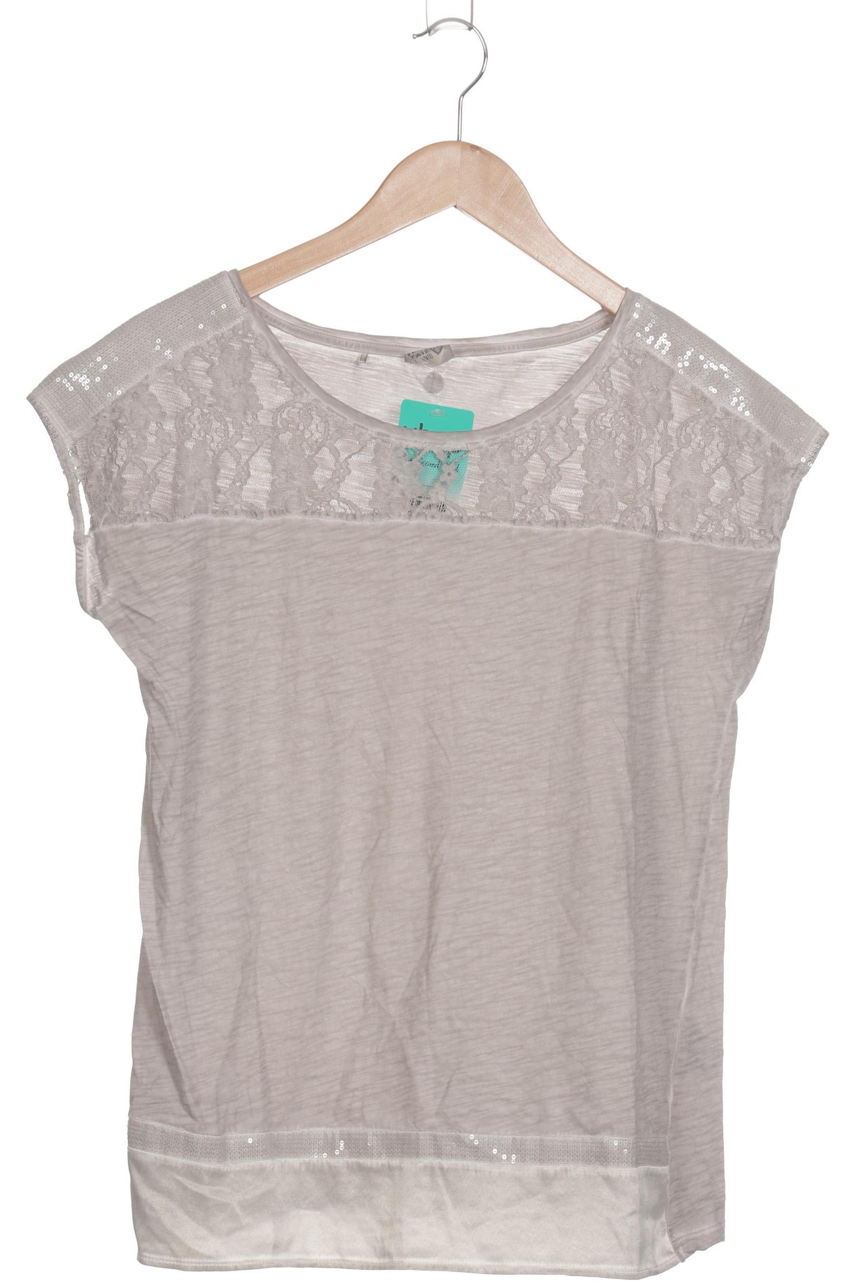 

Taifun Damen T-Shirt, grau, Gr. 38
