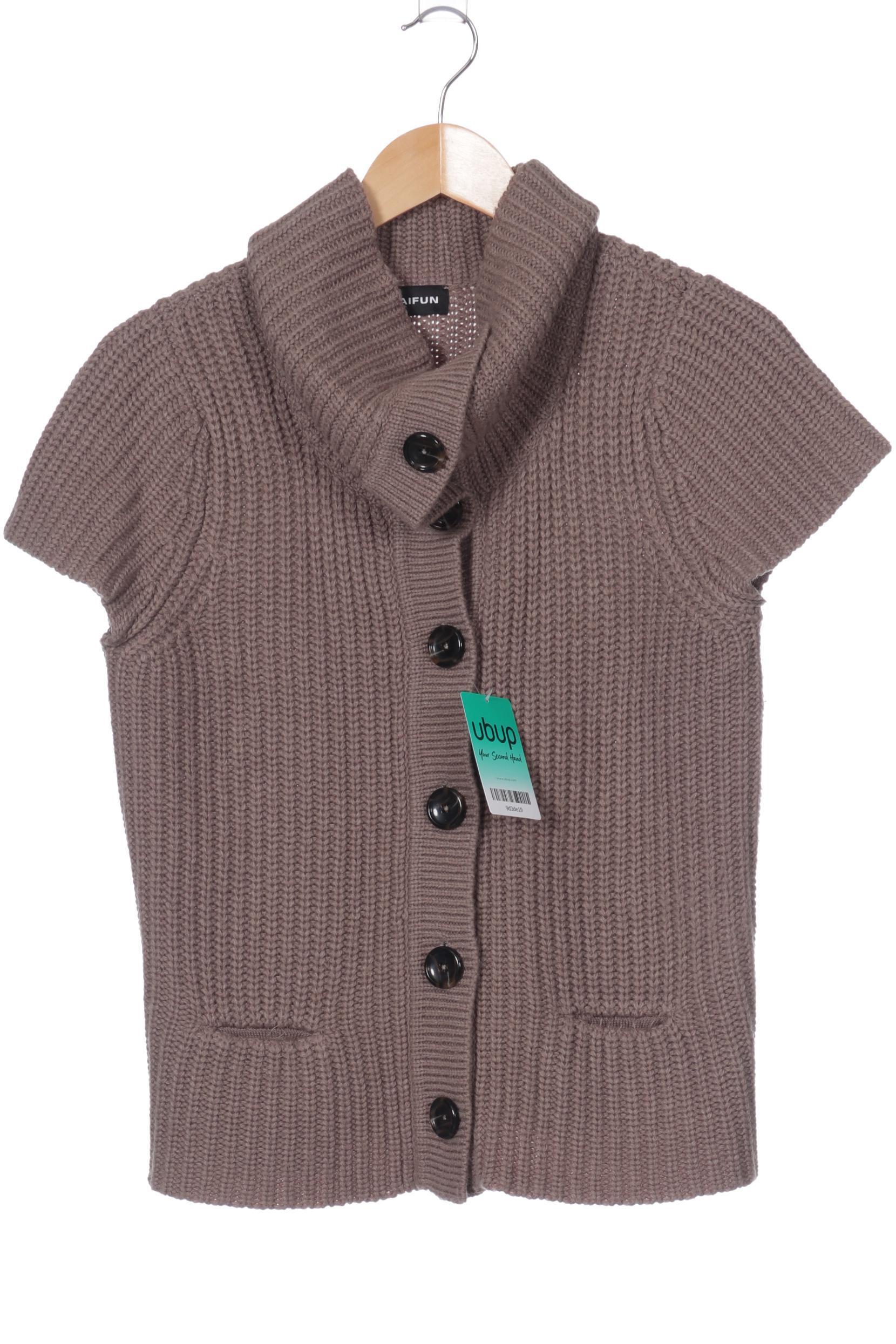 

Taifun Damen Strickjacke, grau, Gr.