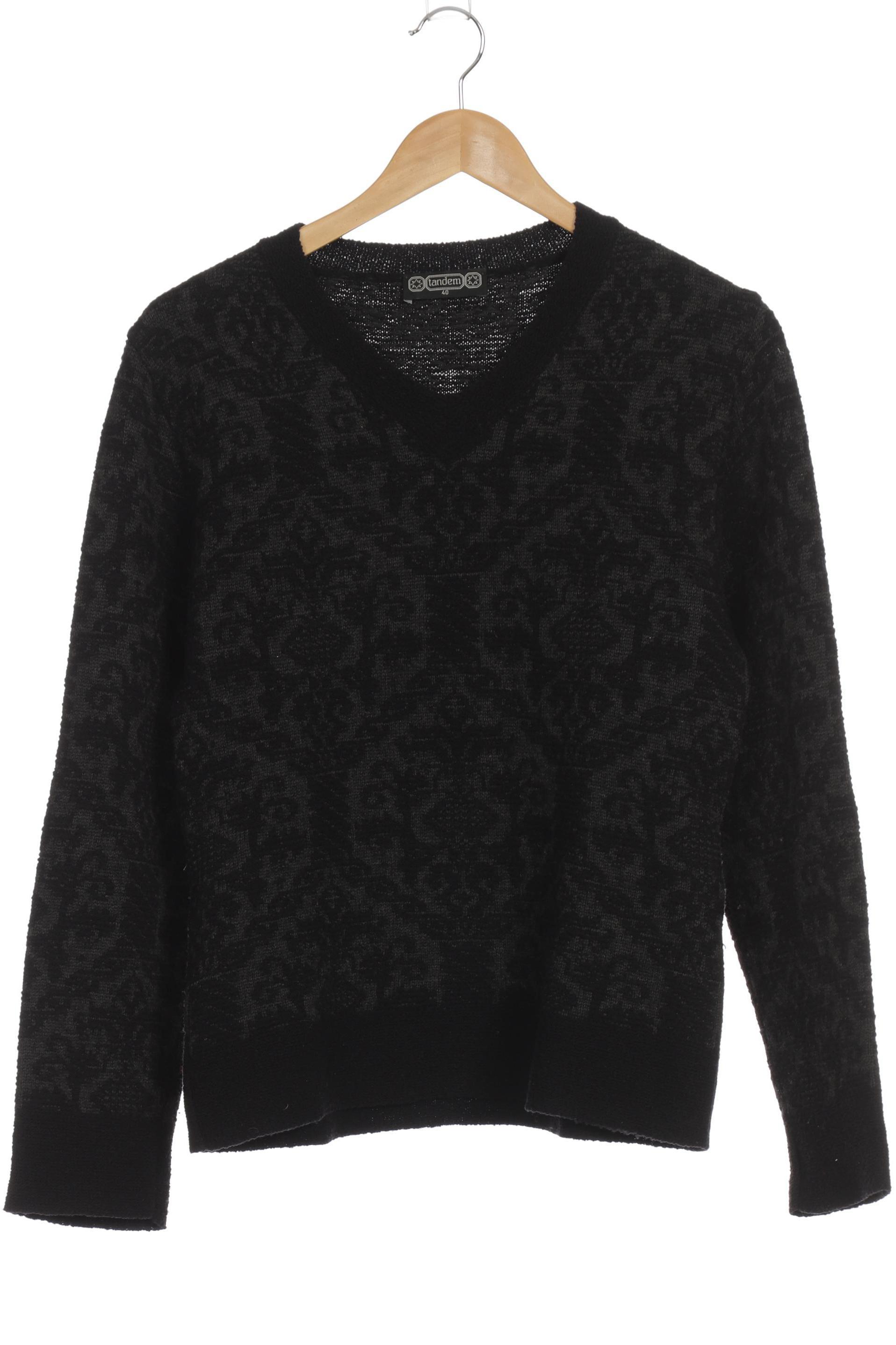

Tandem Damen Pullover, schwarz, Gr. 40