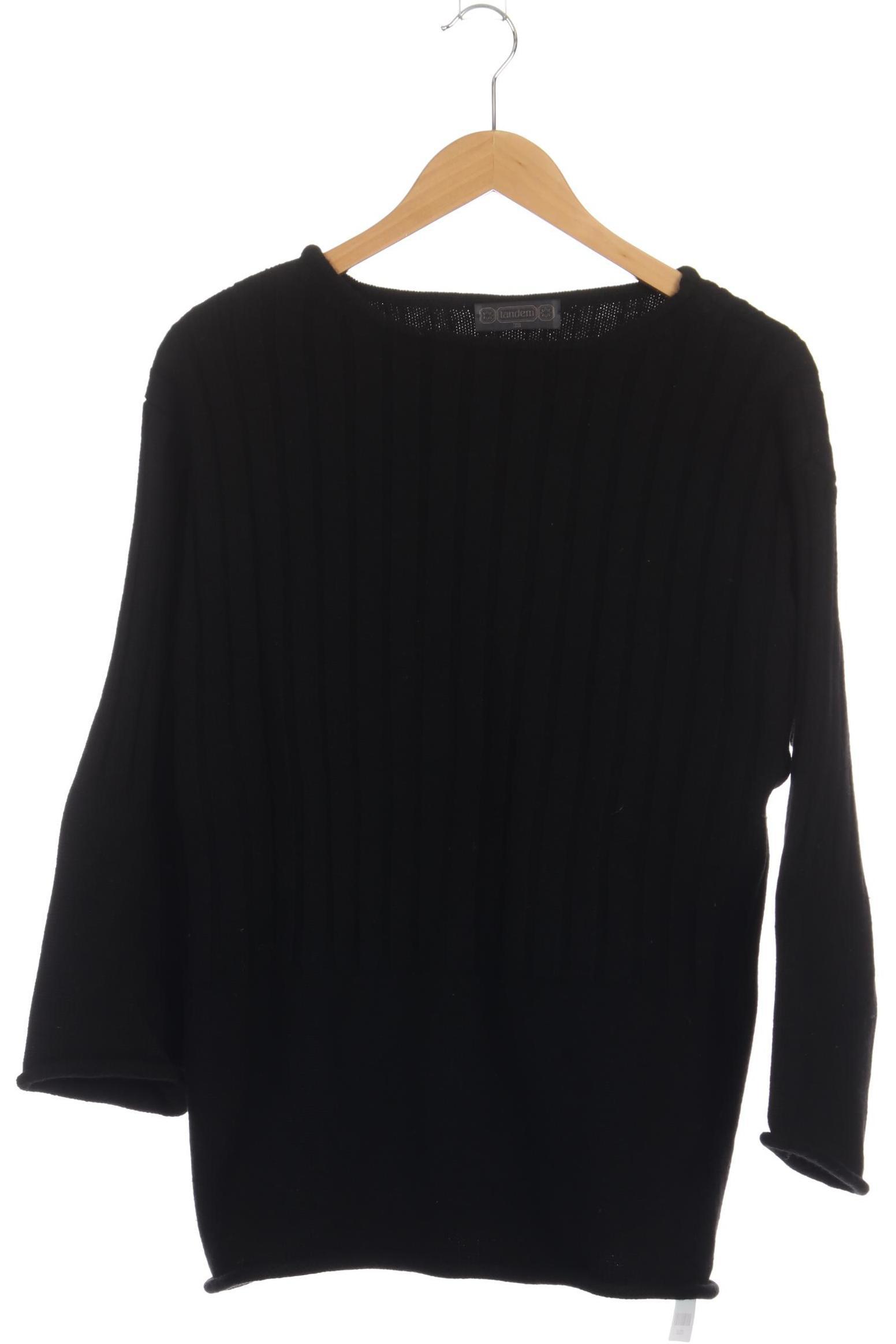 

Tandem Damen Pullover, schwarz, Gr. 38