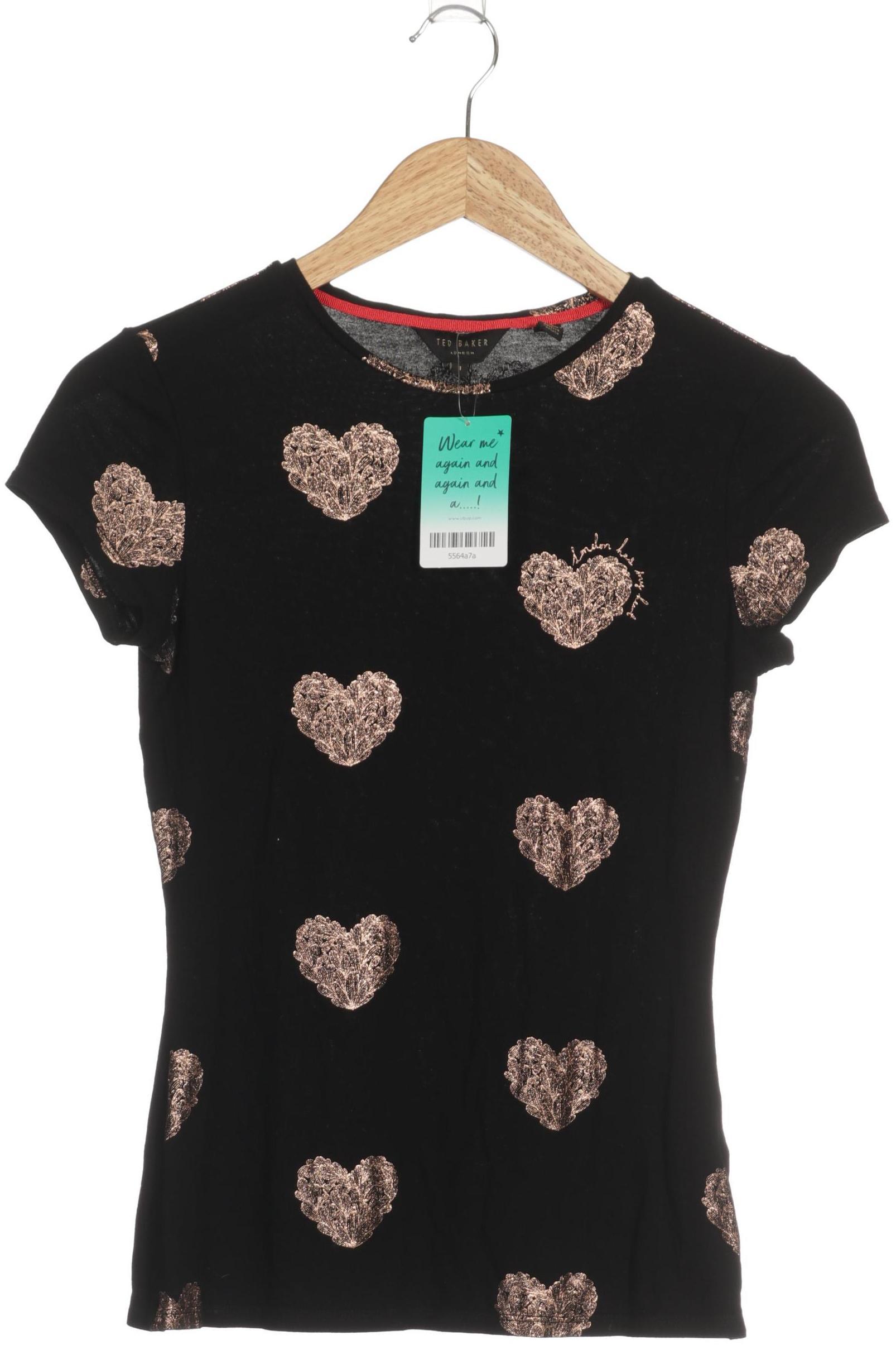 

TED Baker Damen T-Shirt, schwarz, Gr.