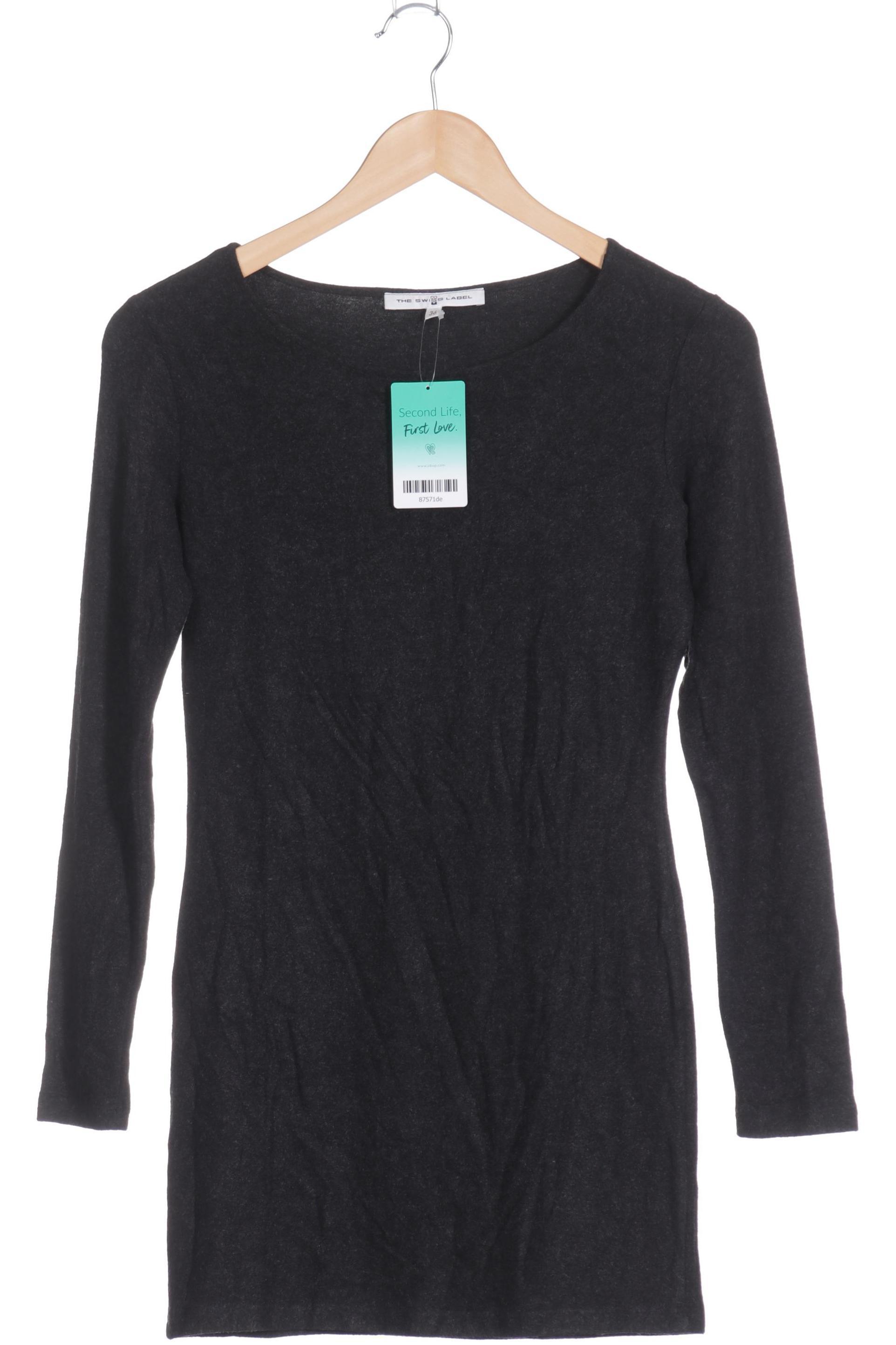 

THE Swiss Label Damen Langarmshirt, grau, Gr. 36