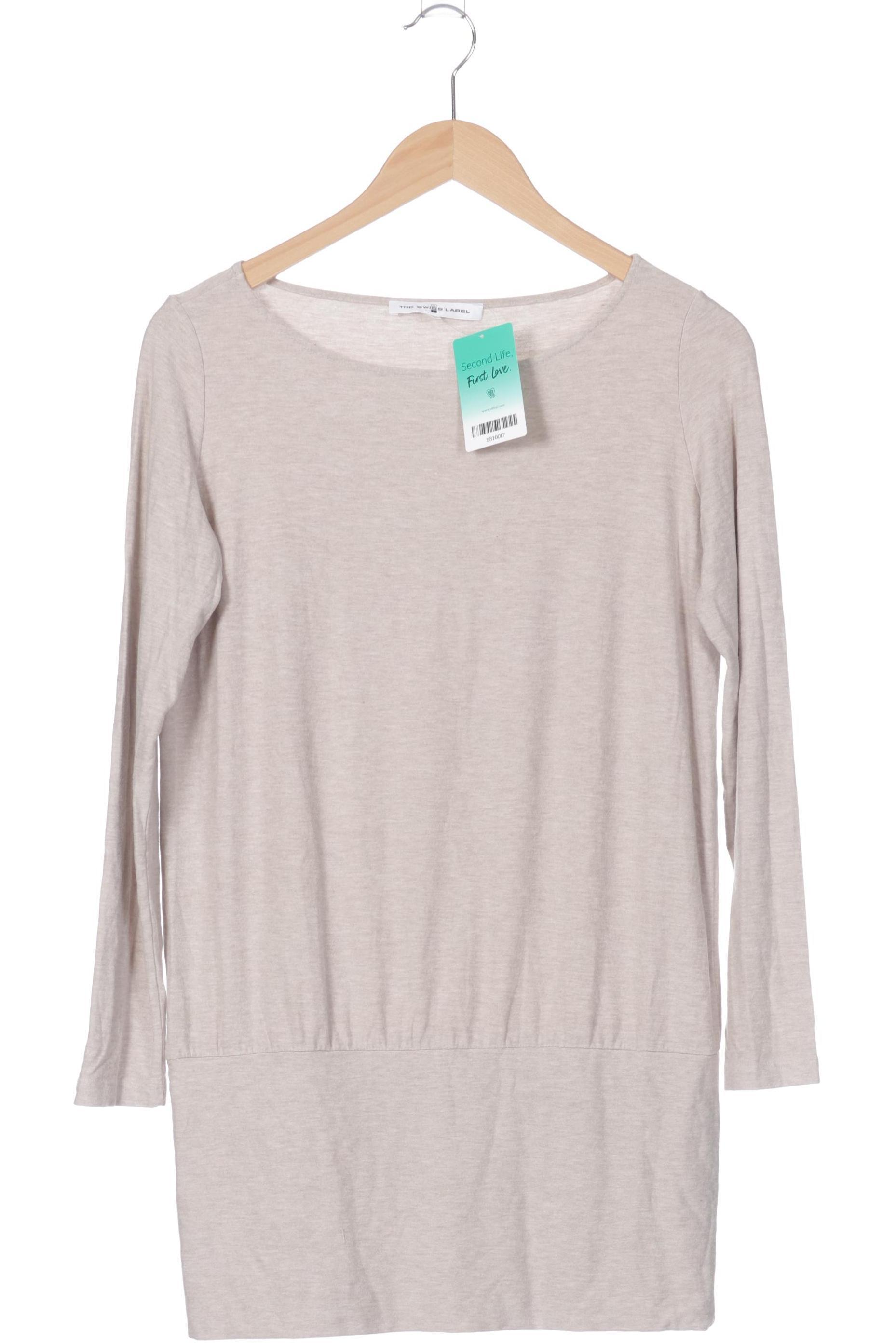 

THE Swiss Label Damen Langarmshirt, beige, Gr. 38