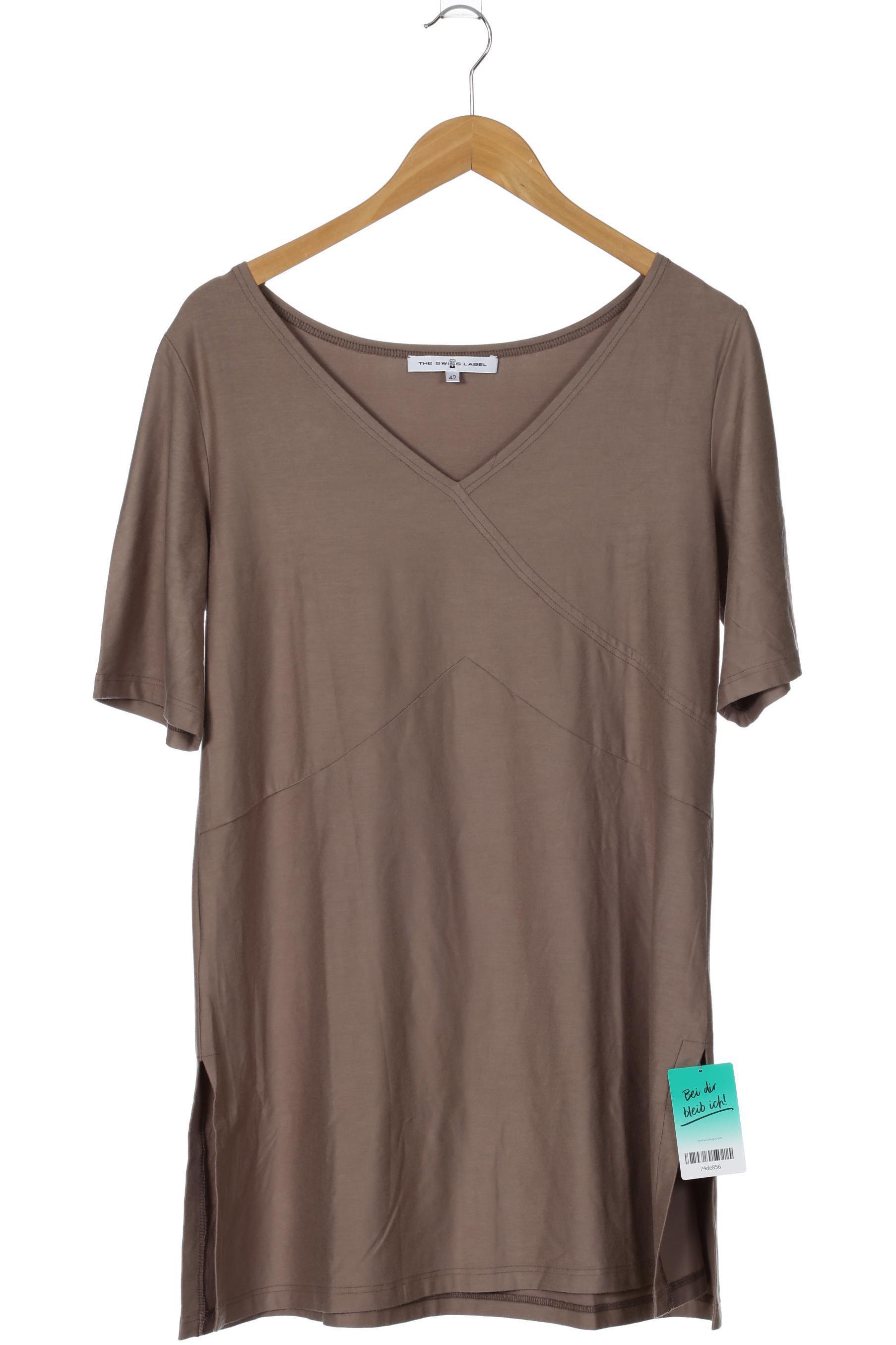 

THE Swiss Label Damen T-Shirt, grau, Gr. 42