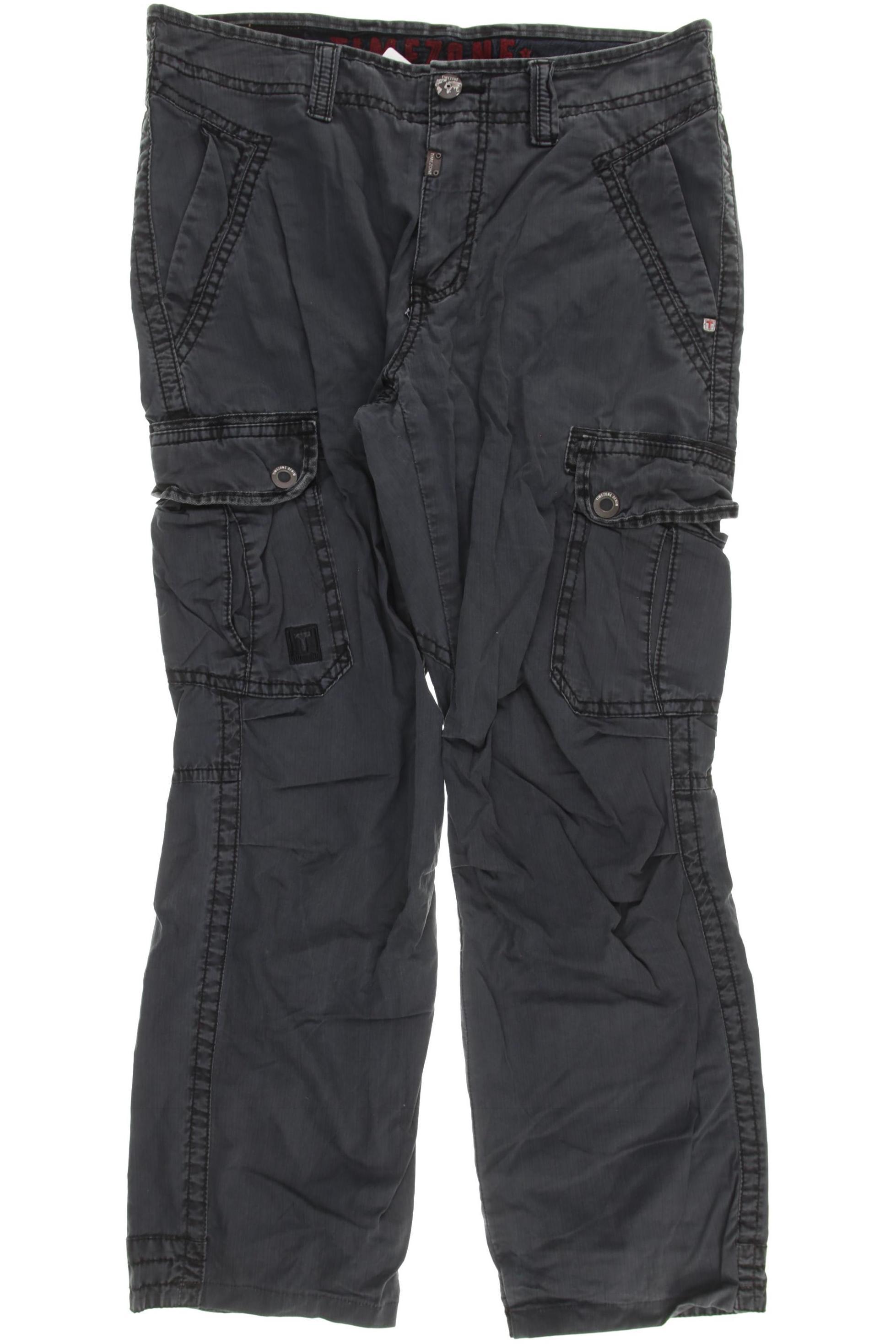 Thumbnail - Timezone Herren Stoffhose, schwarz, Gr. 33