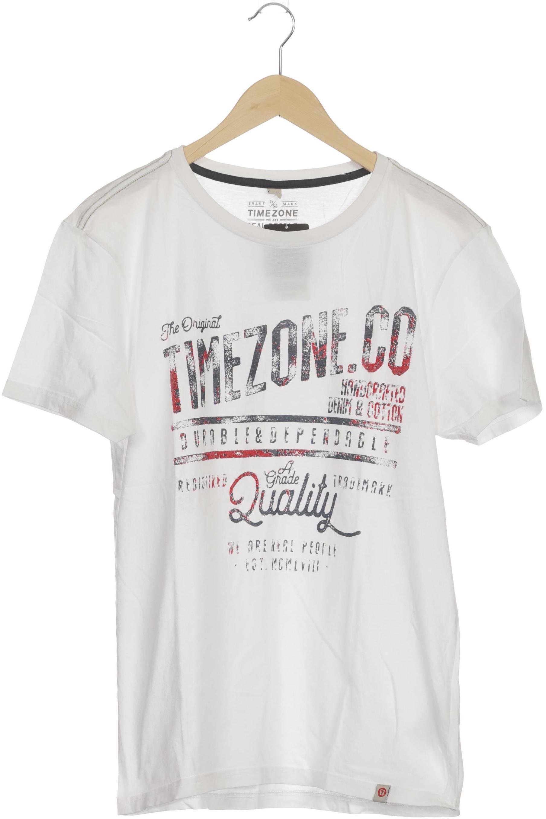 Thumbnail - Timezone Herren T-Shirt, weiß, Gr.