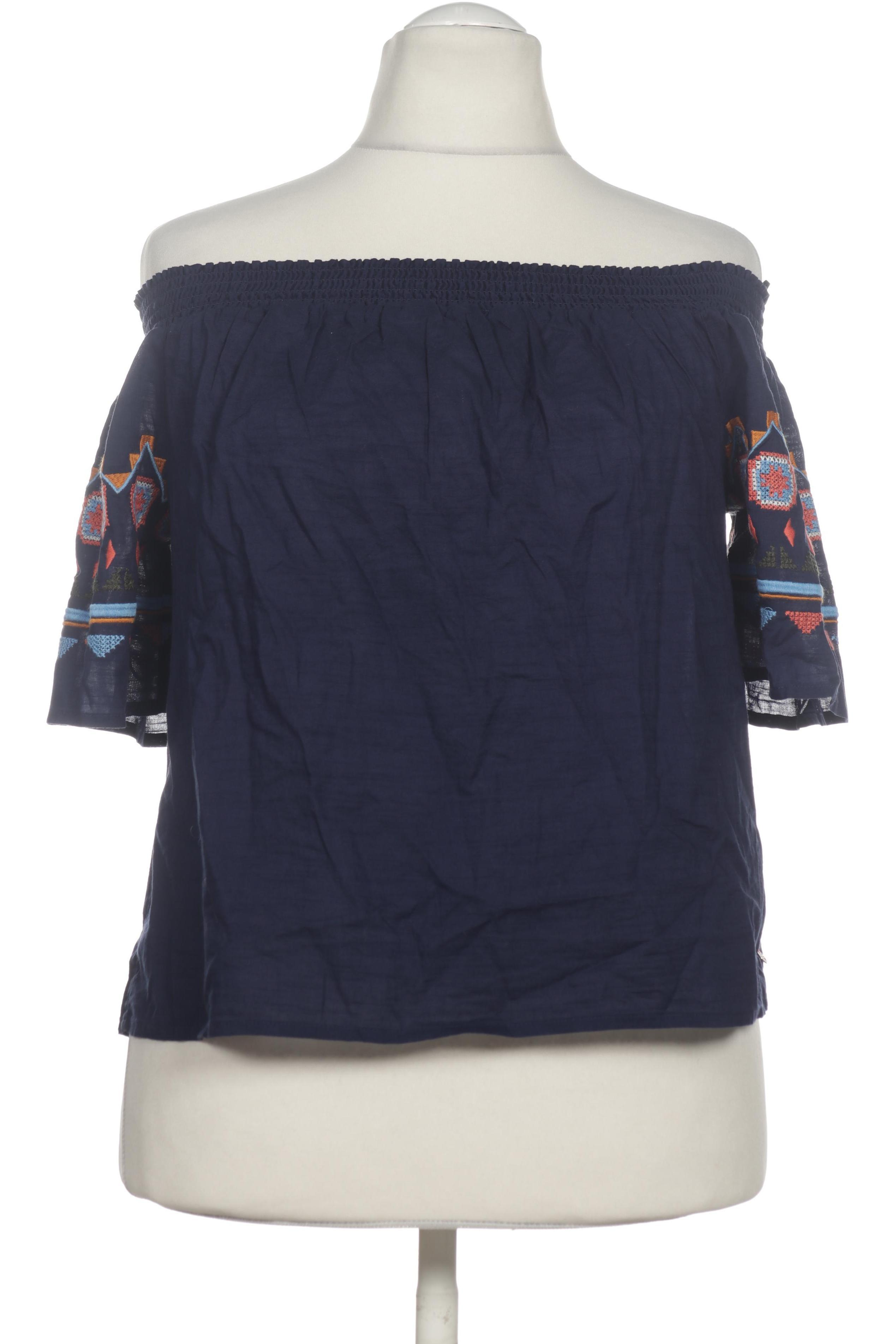 

TOM Tailor Denim Damen Bluse, blau, Gr.