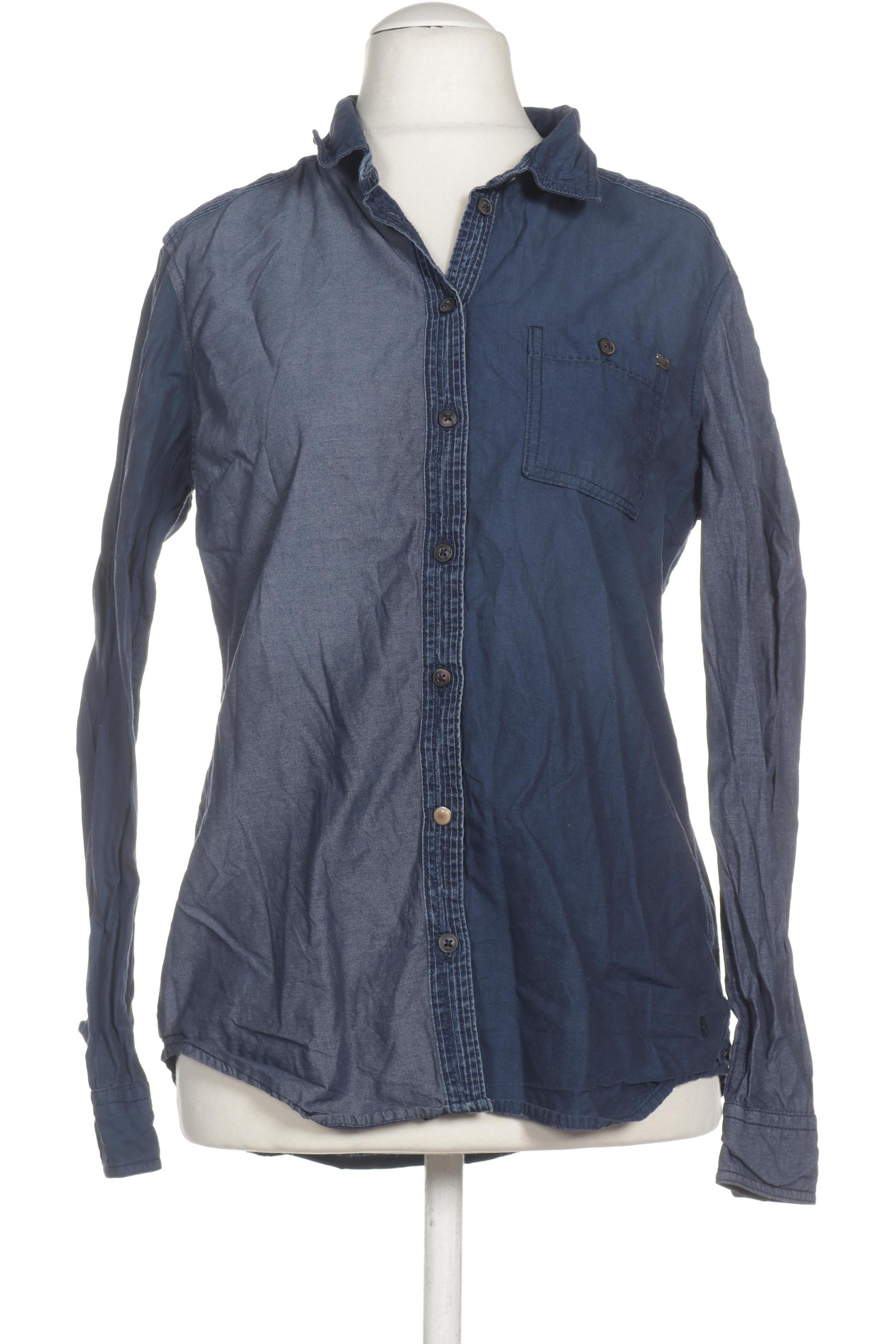 

TOM Tailor Denim Damen Bluse, blau, Gr.