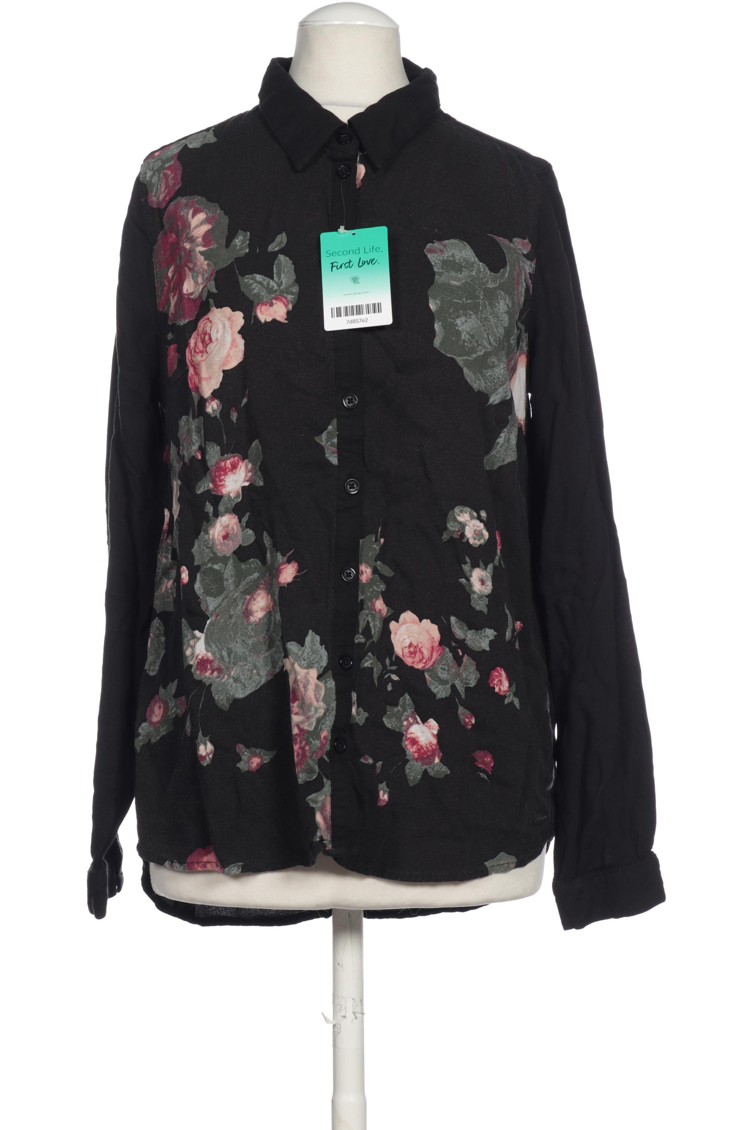 

TOM Tailor Denim Damen Bluse, schwarz, Gr.