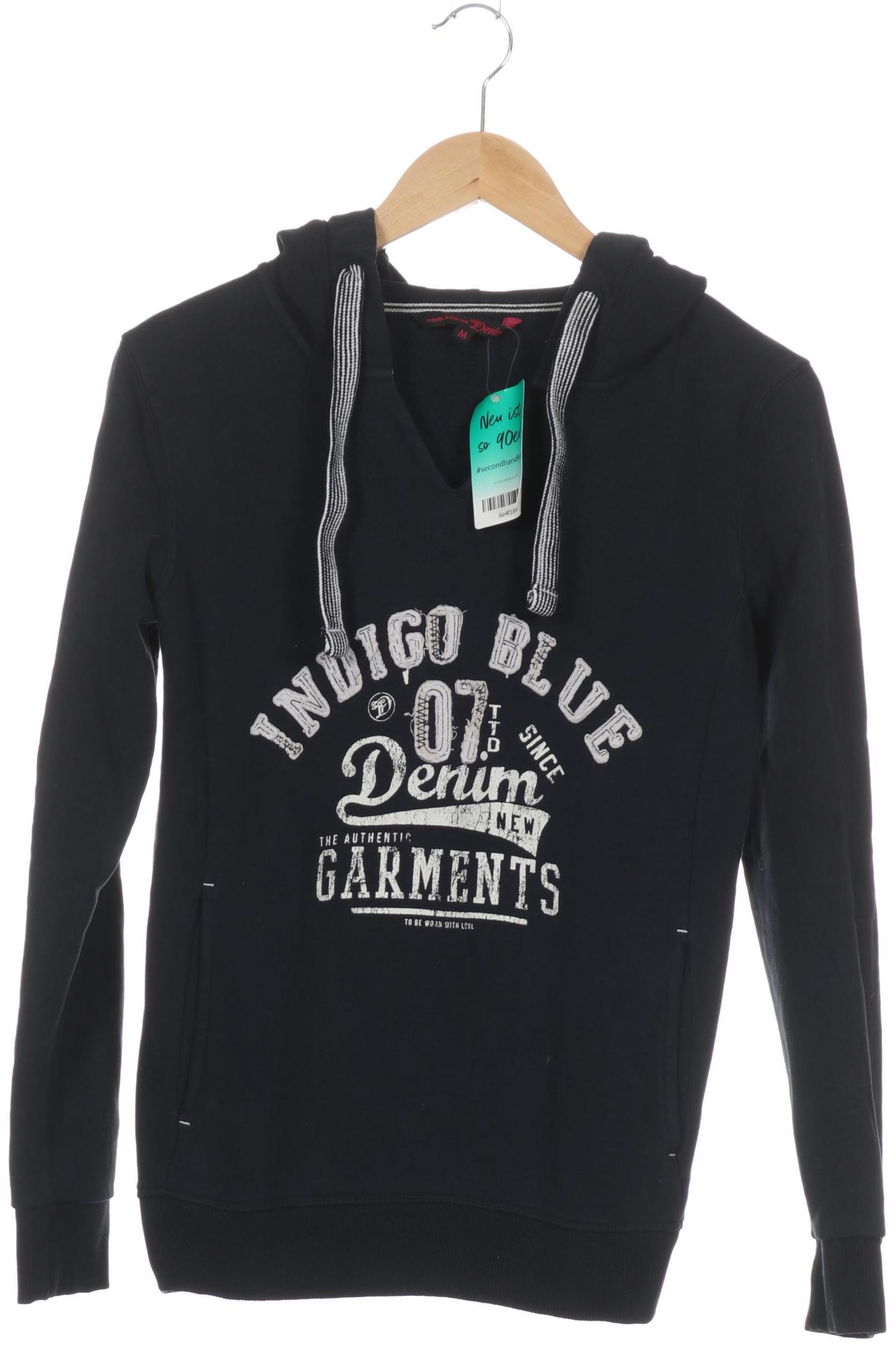 

TOM Tailor Denim Damen Kapuzenpullover, blau, Gr.