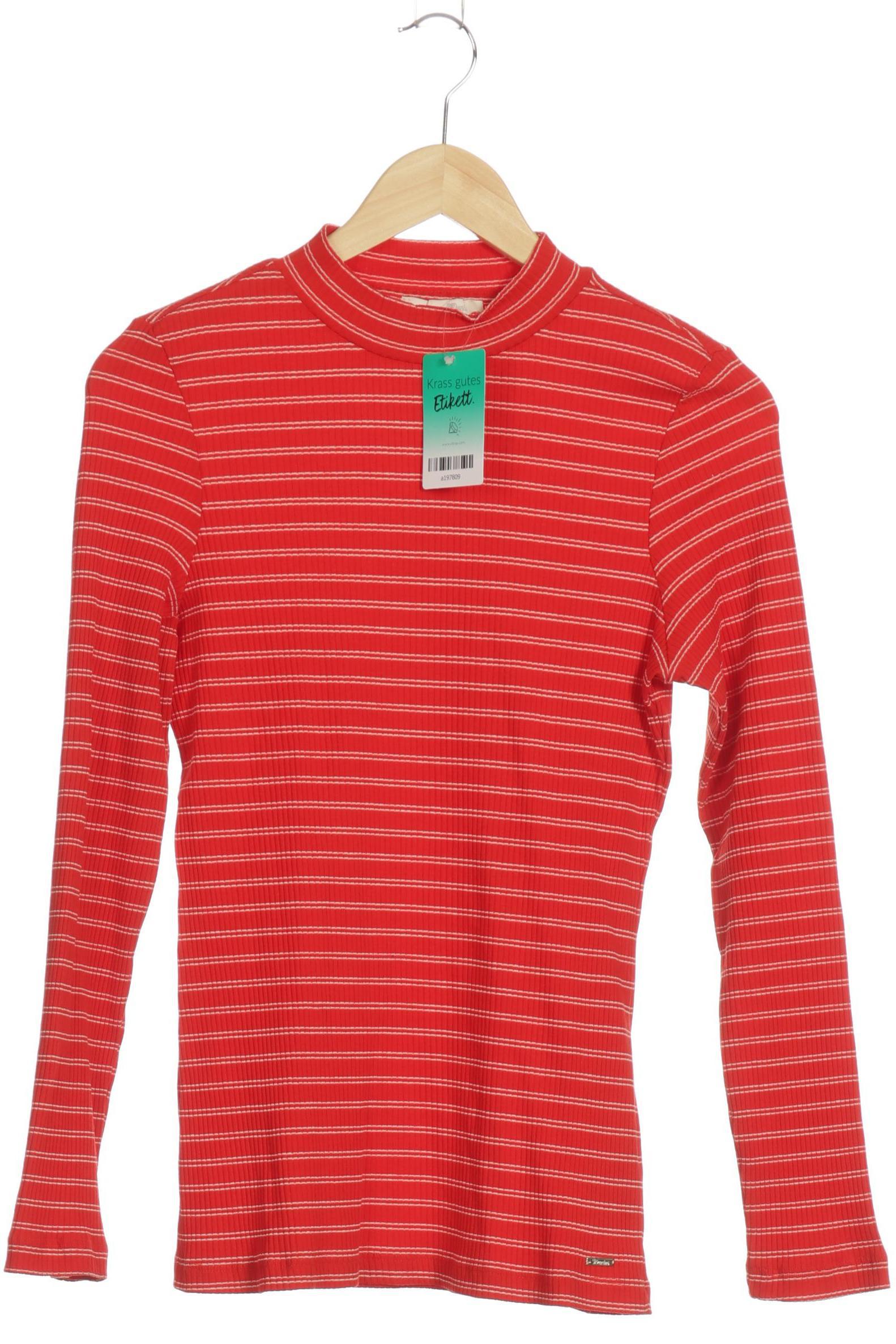 

TOM Tailor Denim Damen Langarmshirt, rot, Gr.