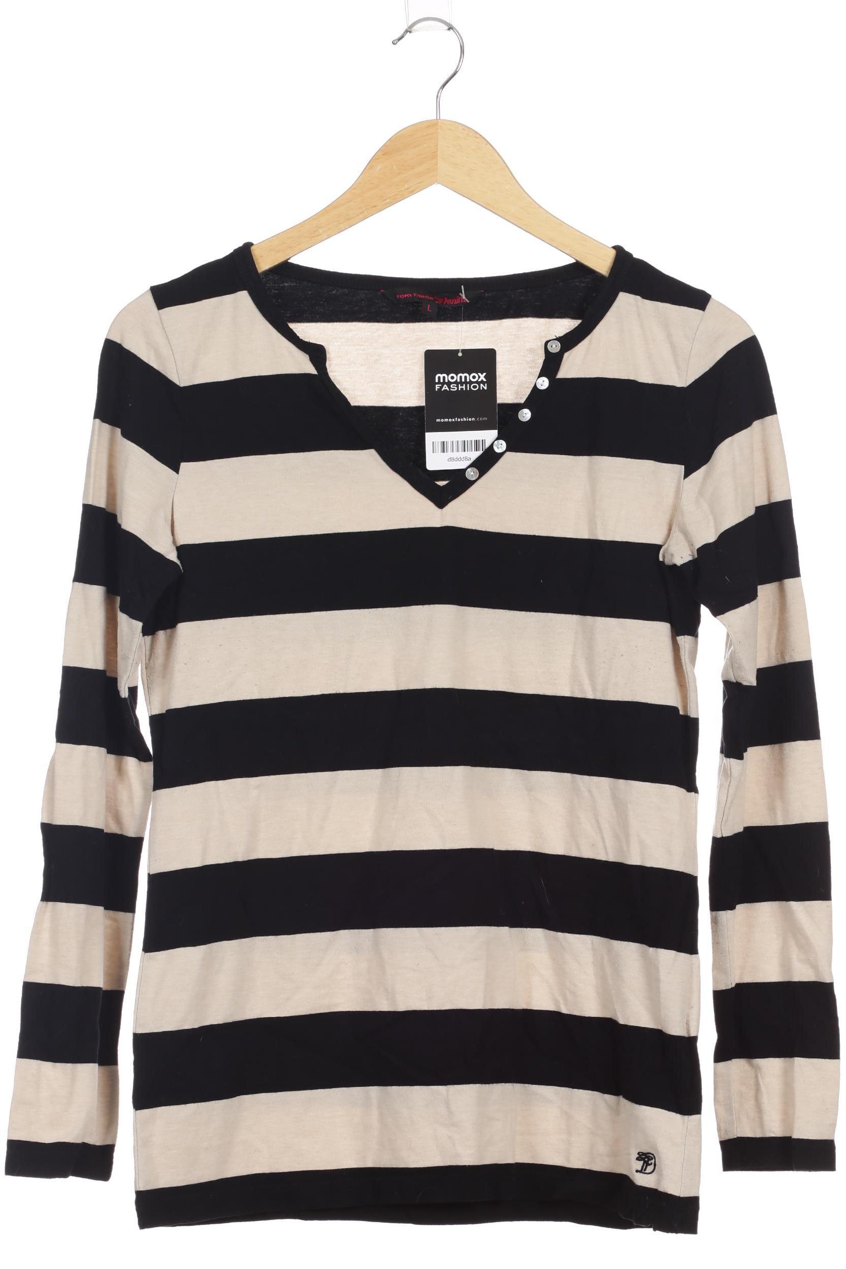 

TOM Tailor Denim Damen Langarmshirt, schwarz, Gr.