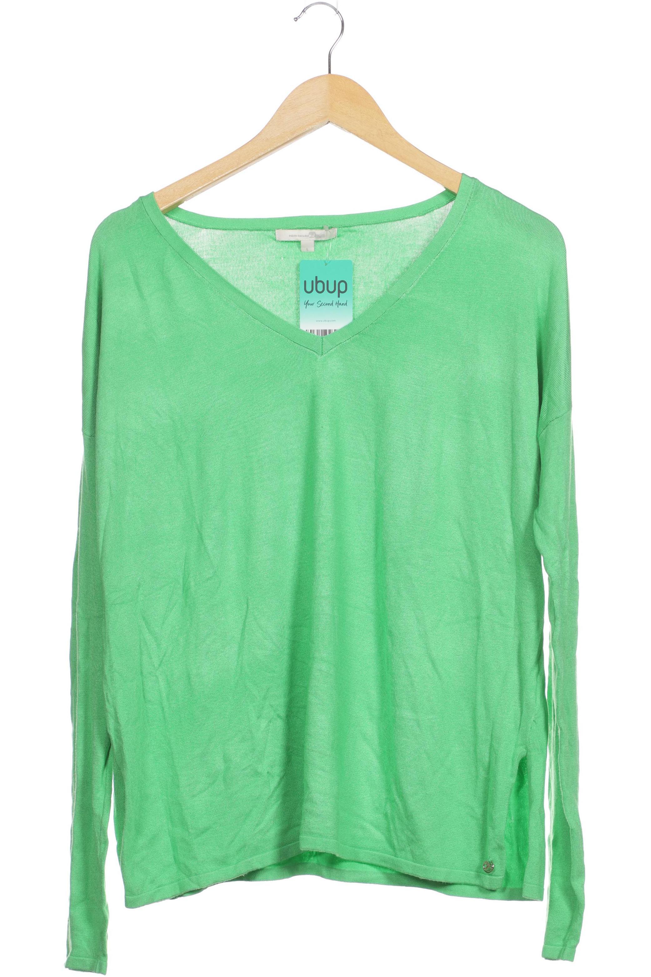 

TOM Tailor Denim Damen Pullover, grün, Gr.