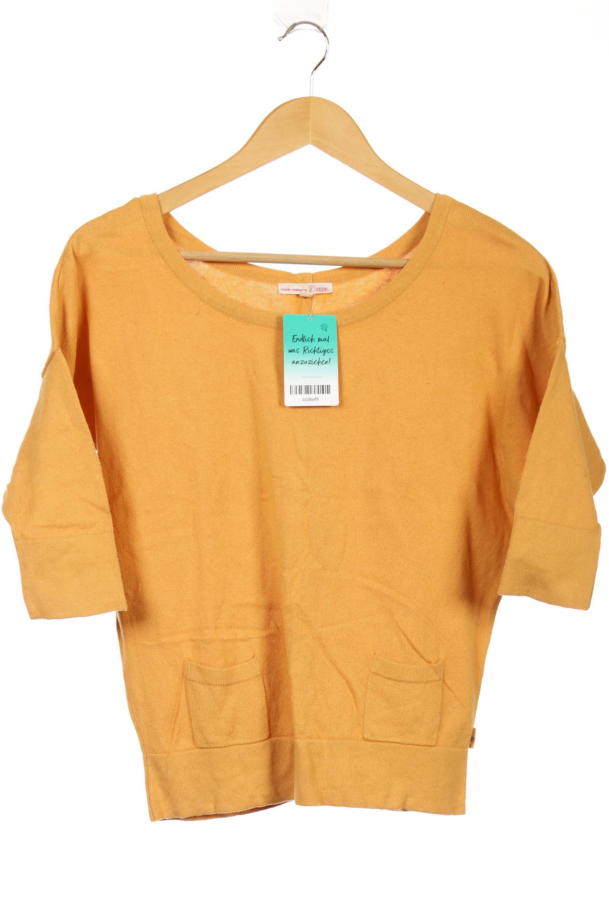 

TOM Tailor Denim Damen Pullover, gelb, Gr.