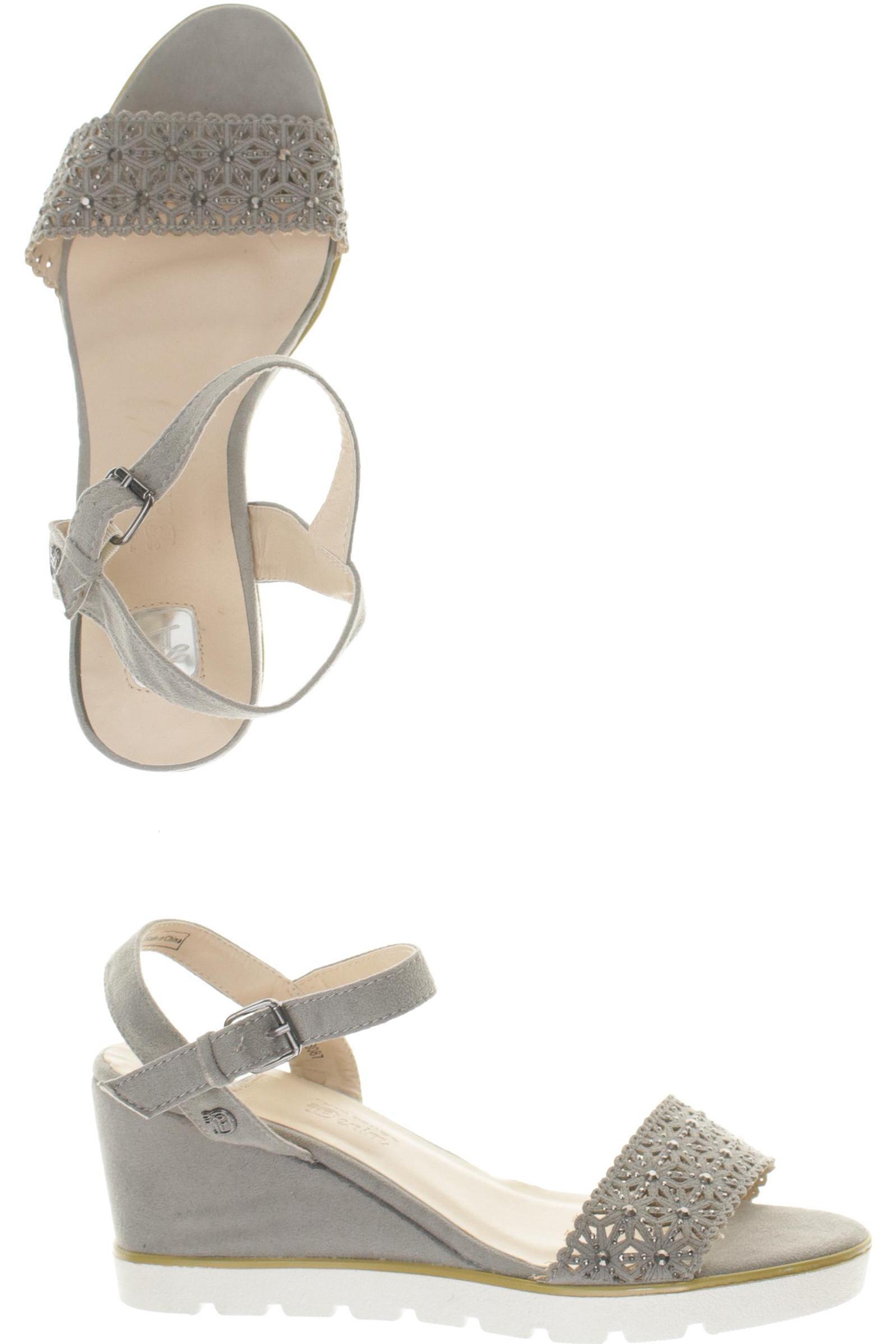 

TOM Tailor Denim Damen Sandale, grau, Gr. 38