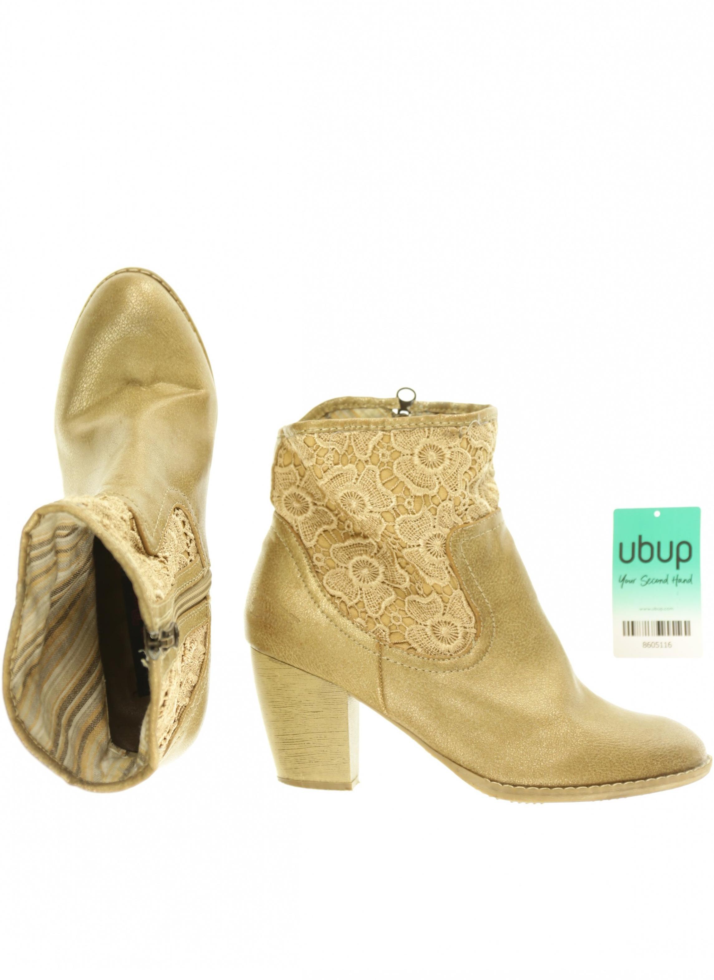 

TOM Tailor Denim Damen Stiefelette, beige, Gr. 40