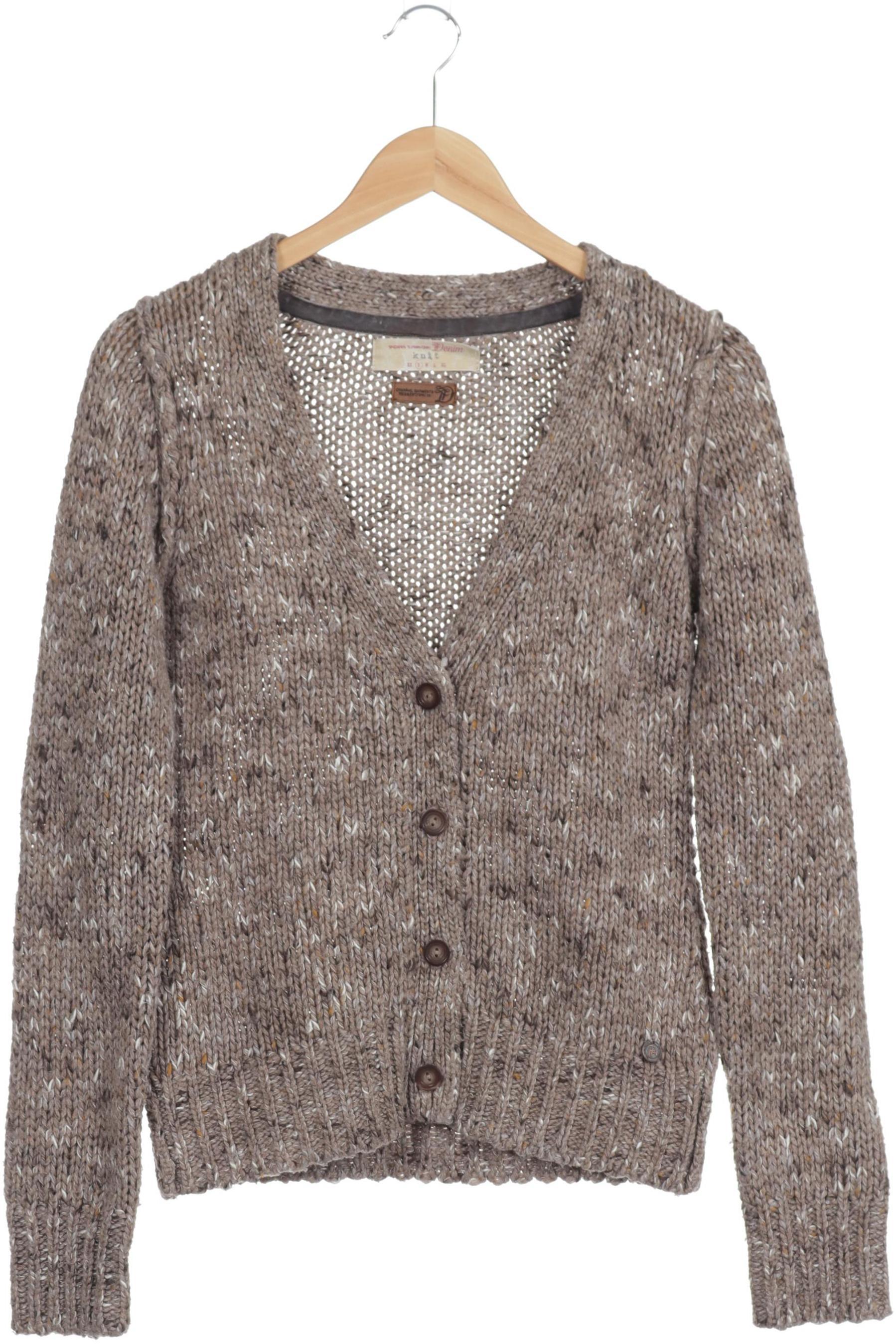 

TOM Tailor Denim Damen Strickjacke, braun, Gr.