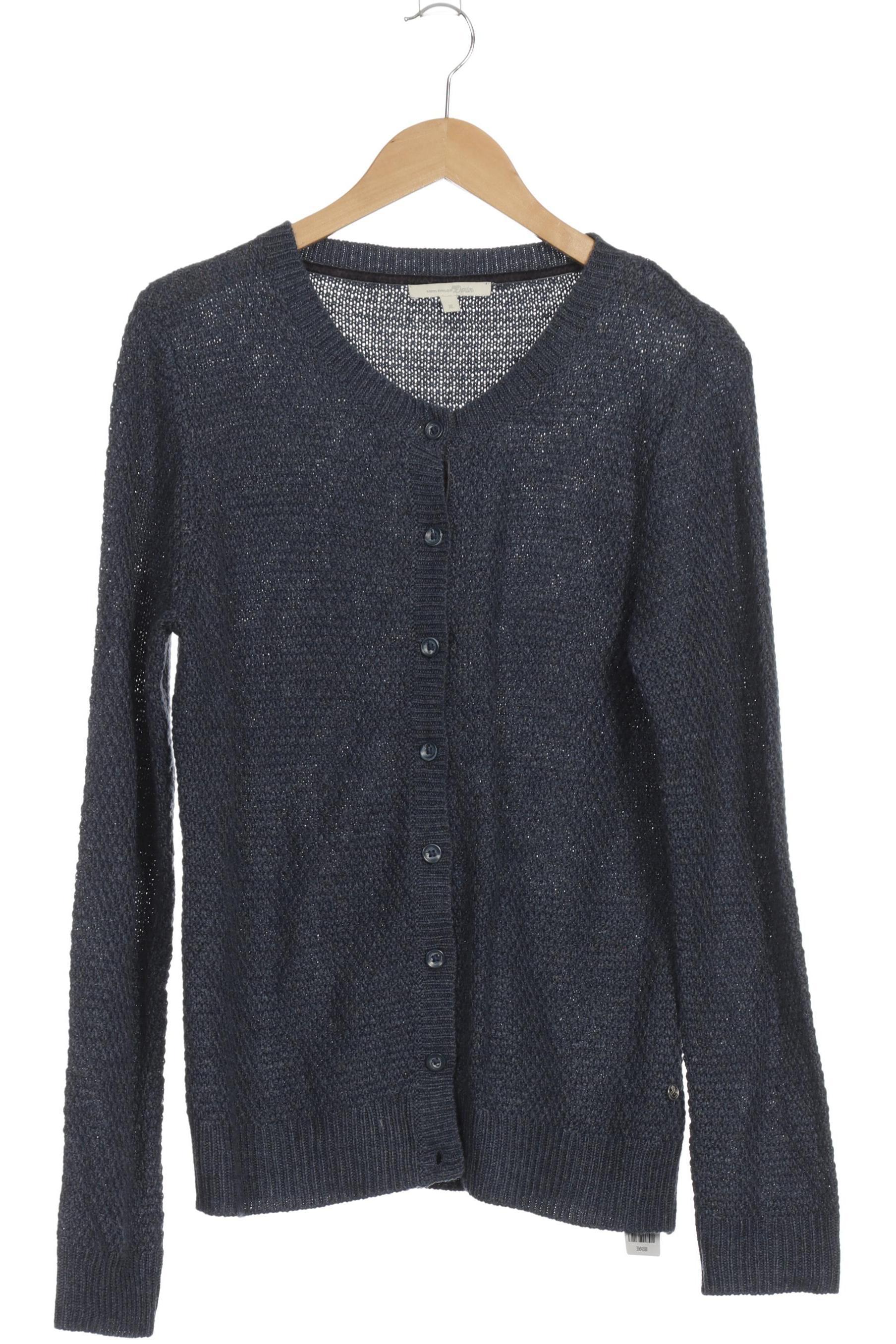

TOM Tailor Denim Damen Strickjacke, blau, Gr.