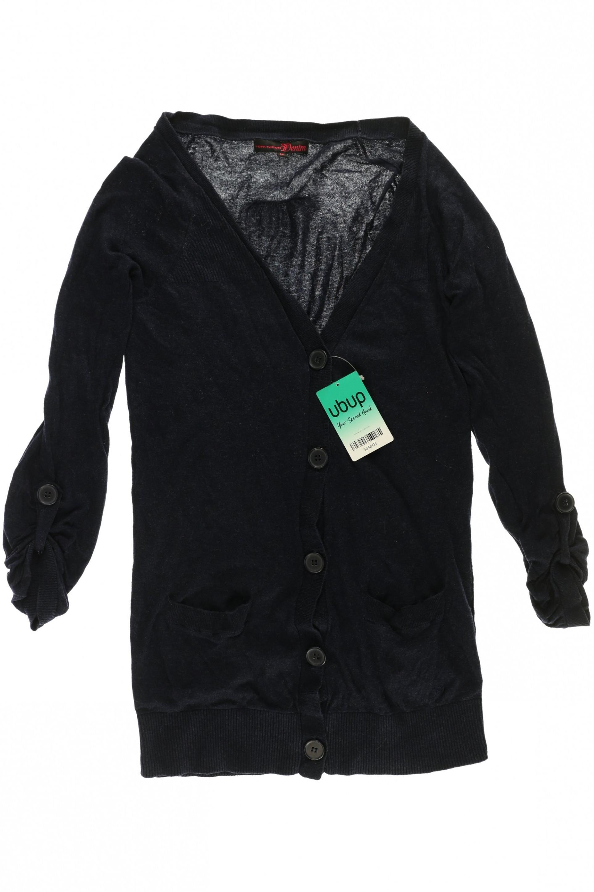 

TOM Tailor Denim Damen Strickjacke, blau, Gr.