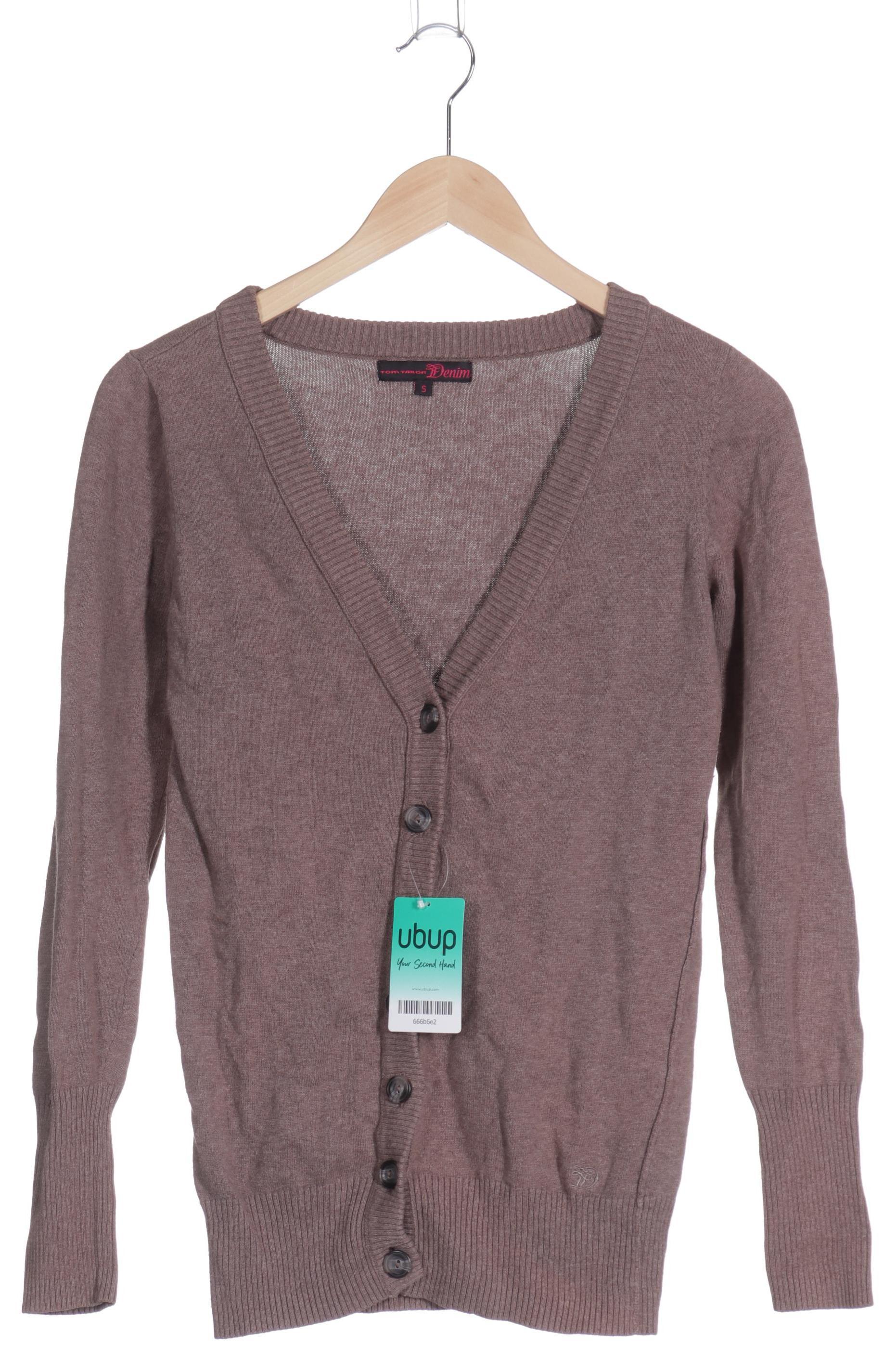 

TOM Tailor Denim Damen Strickjacke, braun, Gr.