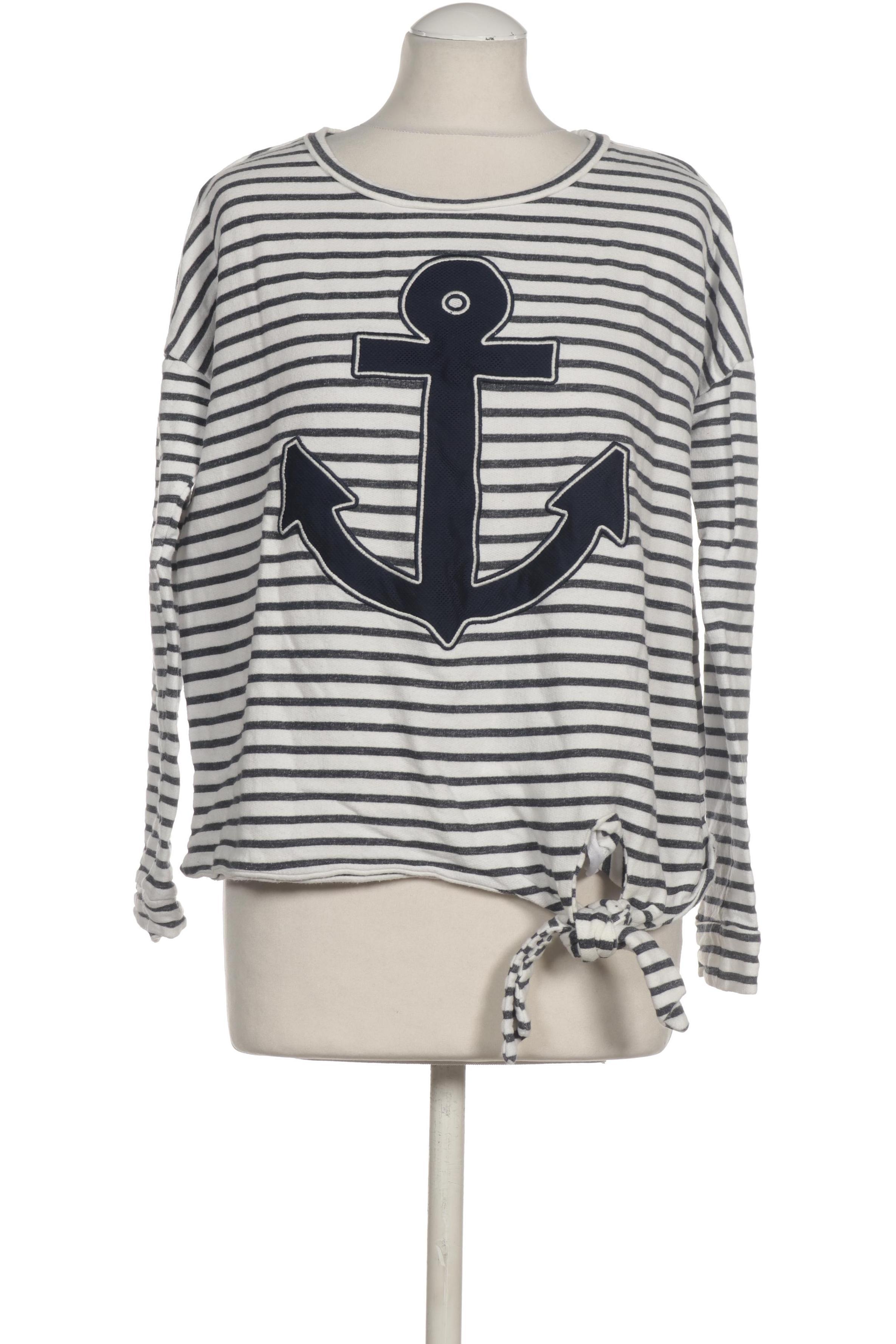 

TOM Tailor Denim Damen Langarmshirt, weiß, Gr.