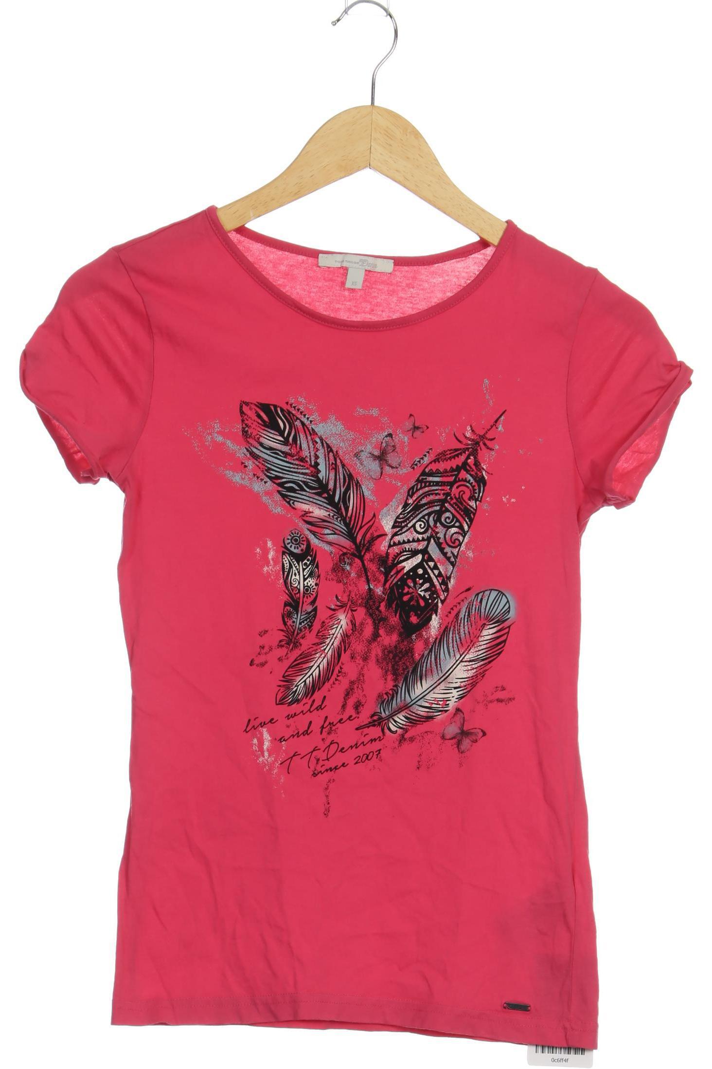 

TOM Tailor Denim Damen T-Shirt, pink, Gr.