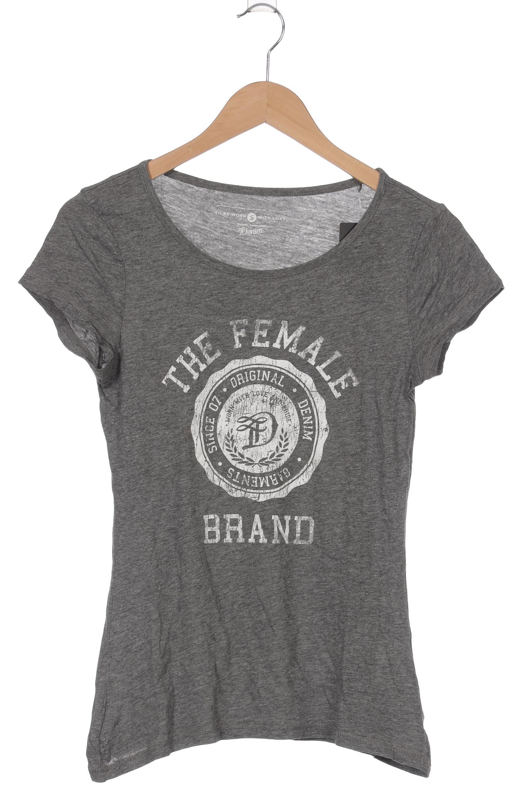 

TOM Tailor Denim Damen T-Shirt, grau, Gr.