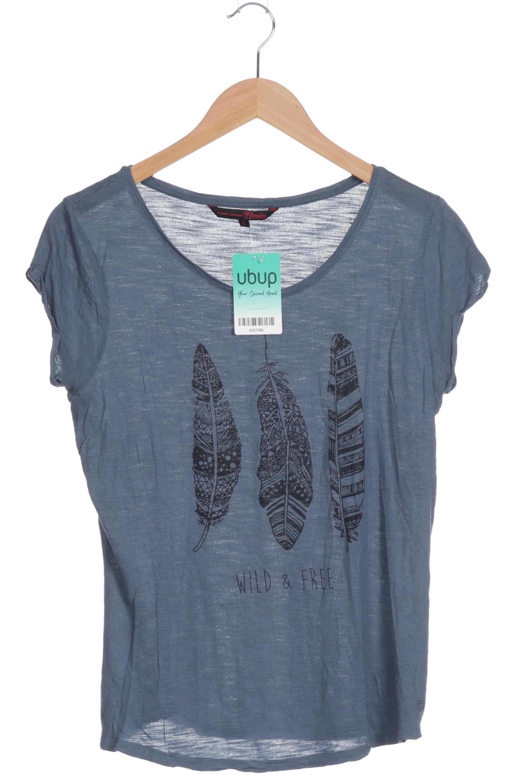 

TOM Tailor Denim Damen T-Shirt, blau, Gr.
