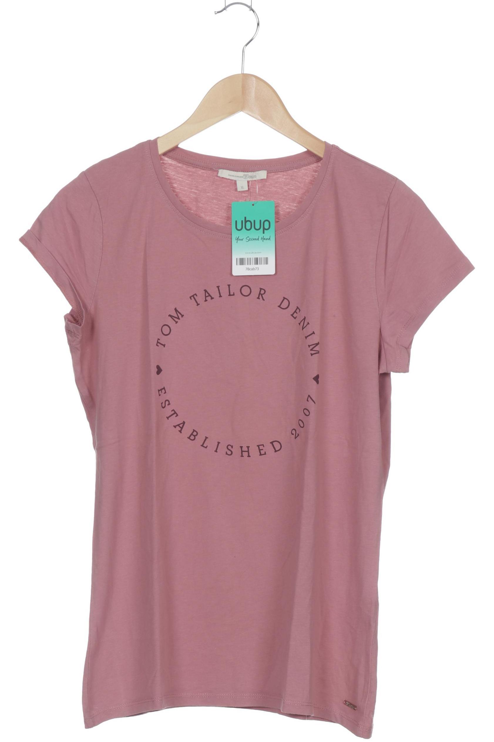 

TOM Tailor Denim Damen T-Shirt, pink, Gr.