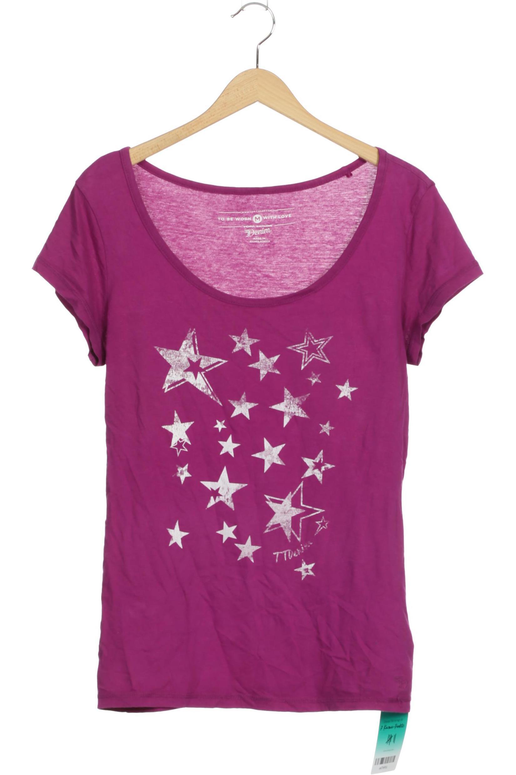 

TOM Tailor Denim Damen T-Shirt, lila, Gr.