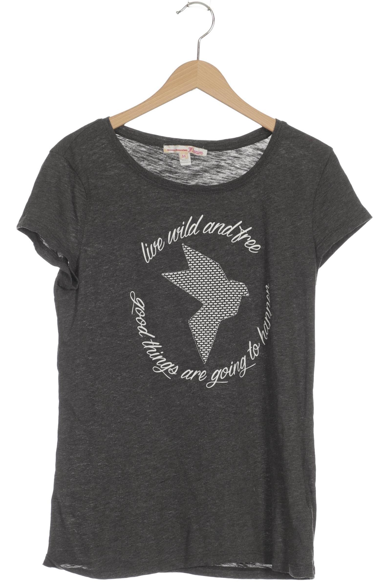 

TOM Tailor Denim Damen T-Shirt, grau, Gr.