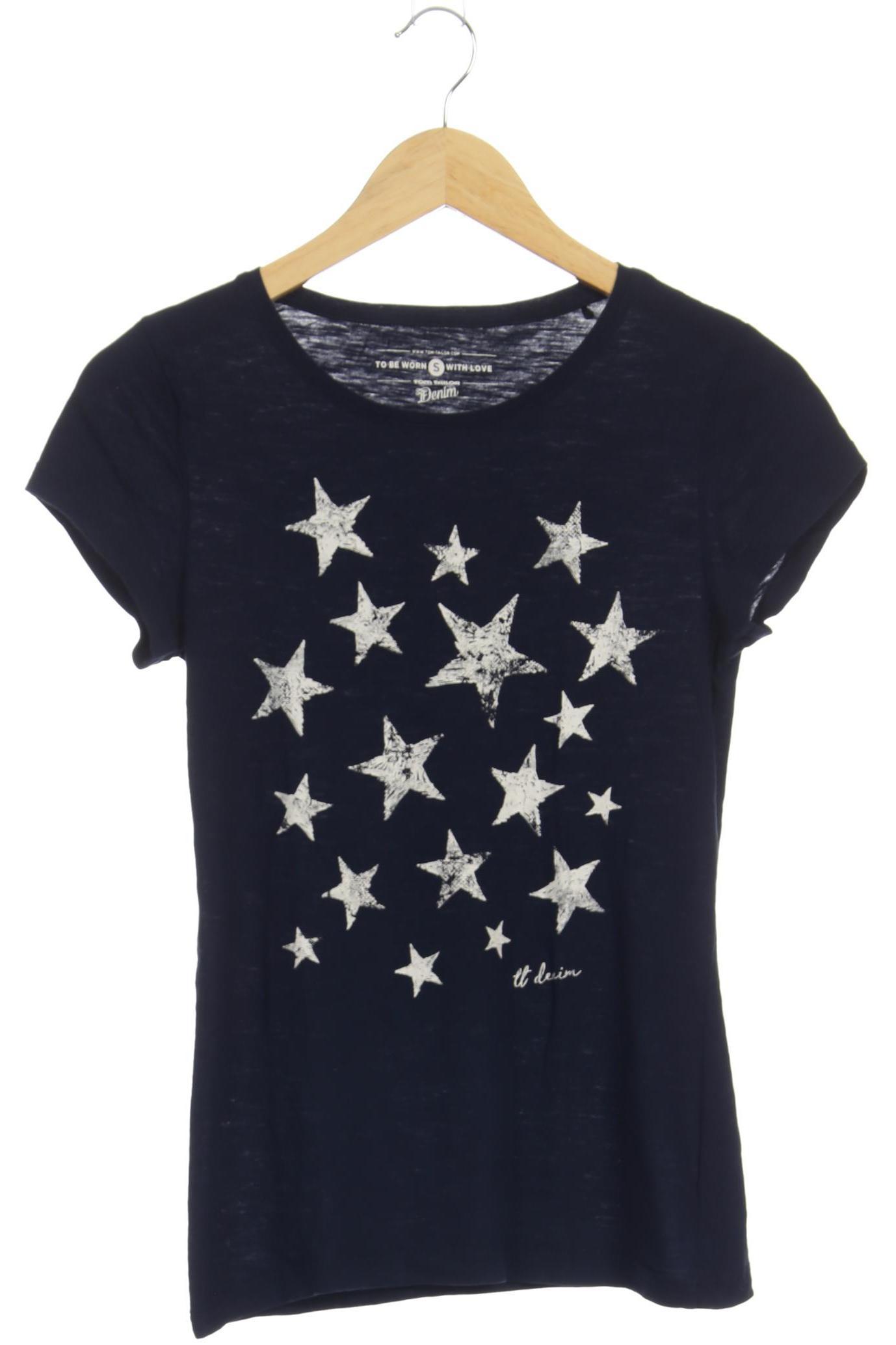

TOM Tailor Denim Damen T-Shirt, blau, Gr.