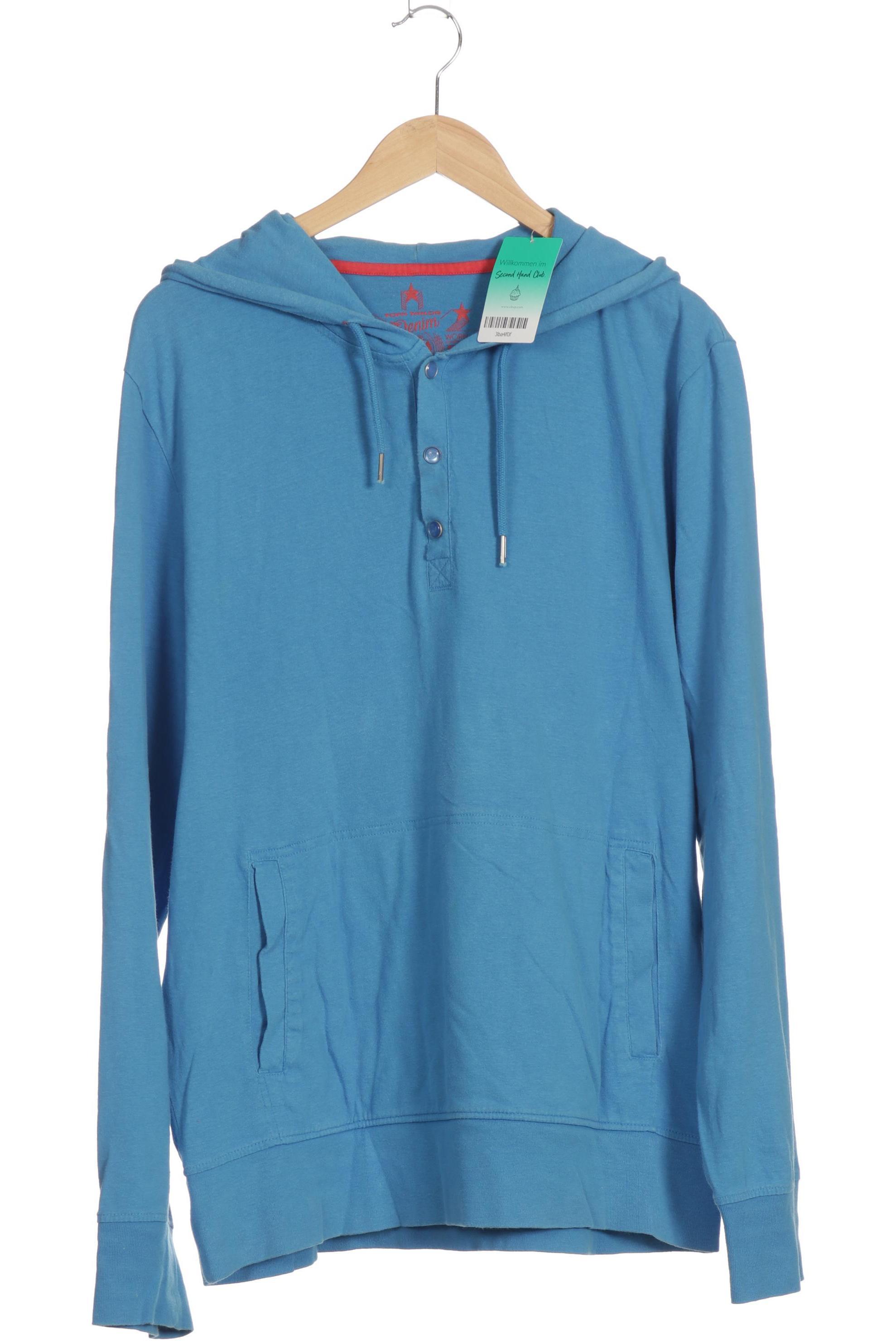 

TOM Tailor Denim Herren Kapuzenpullover, blau, Gr.