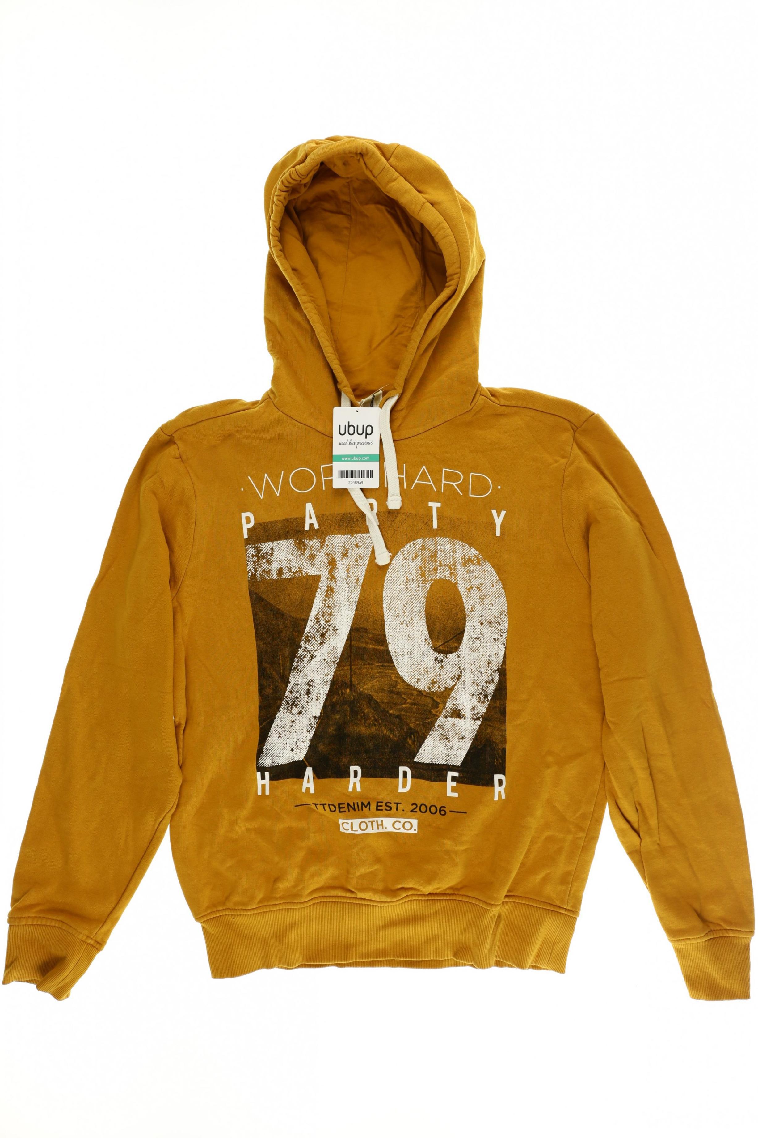 

TOM Tailor Denim Herren Kapuzenpullover, orange, Gr.