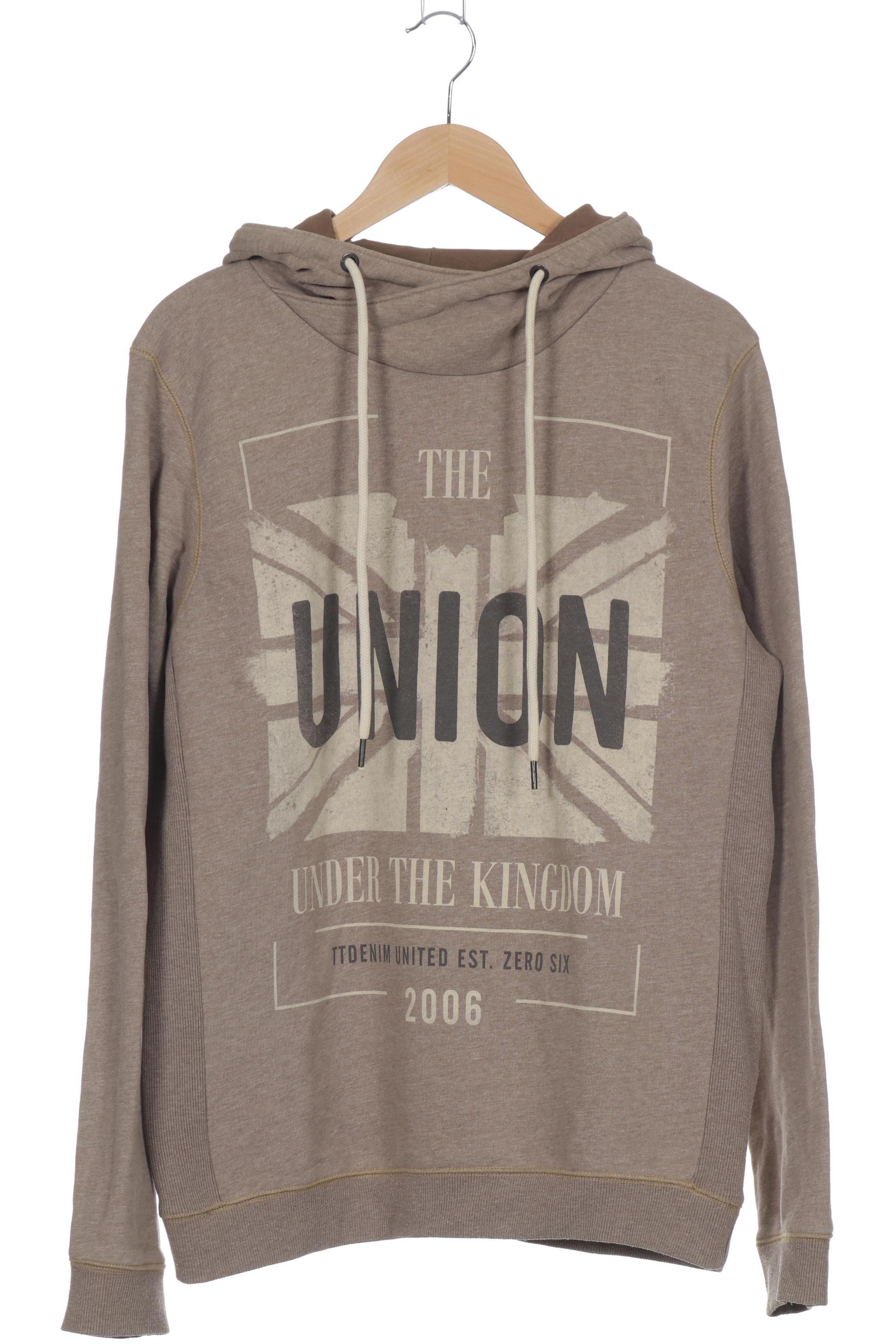 

TOM Tailor Denim Herren Kapuzenpullover, braun, Gr.