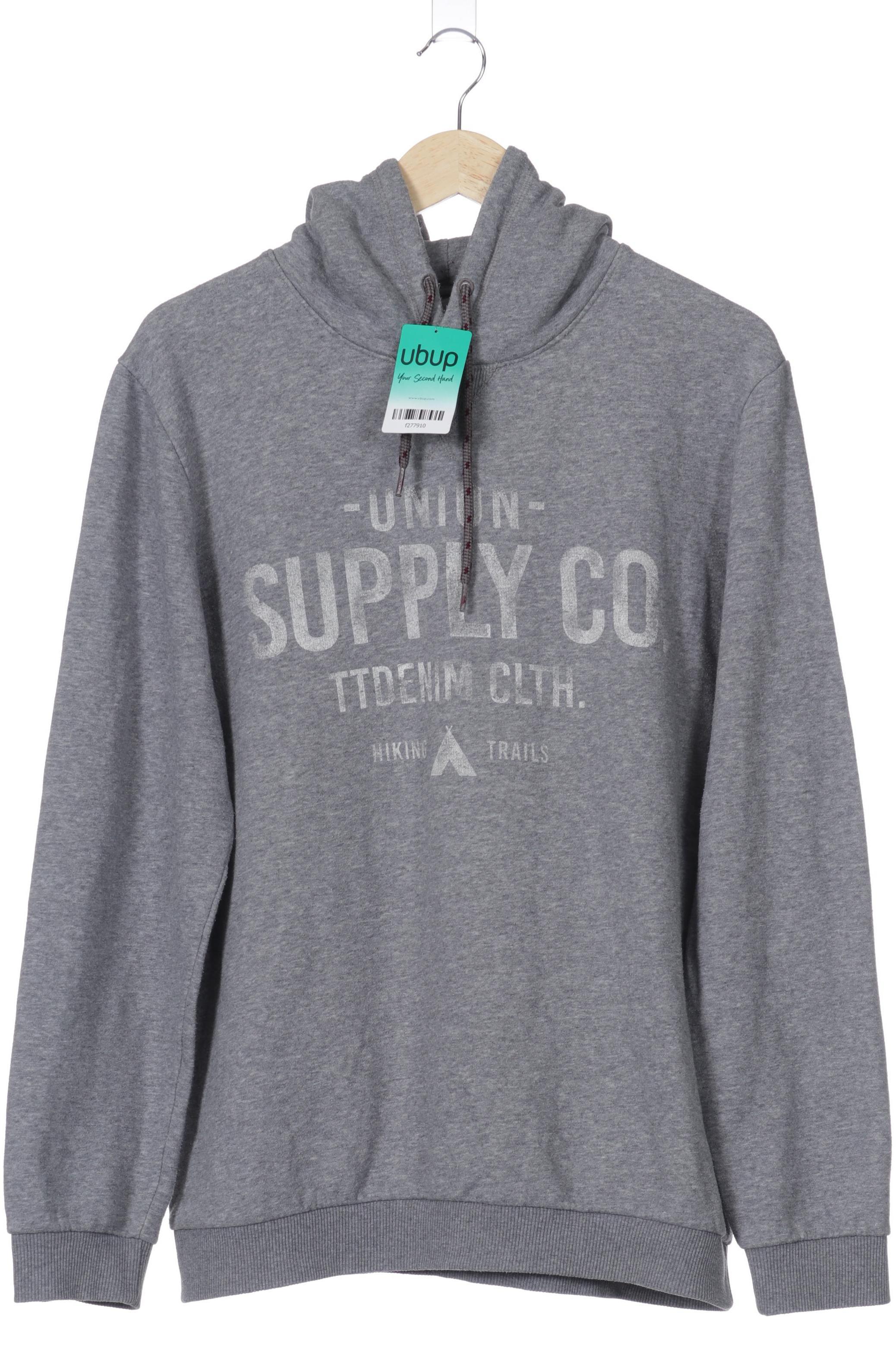 

TOM Tailor Denim Herren Kapuzenpullover, grau, Gr.