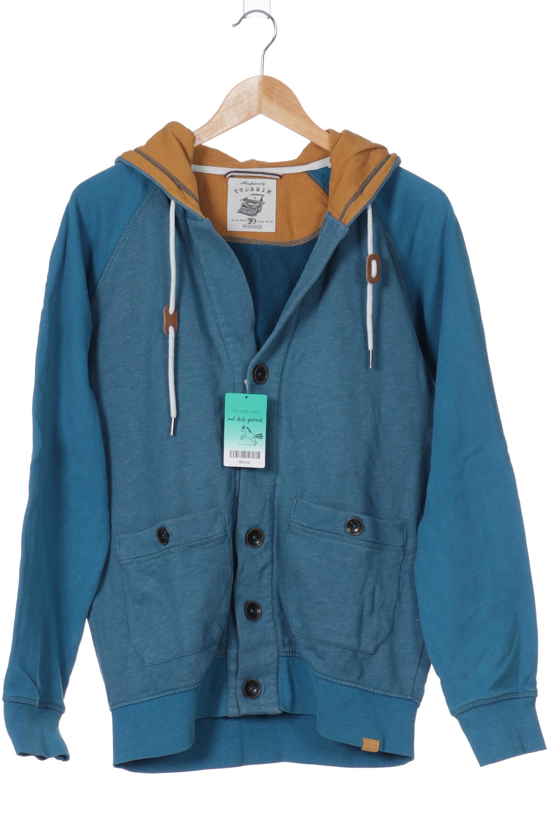 

TOM Tailor Denim Herren Kapuzenpullover, blau, Gr.