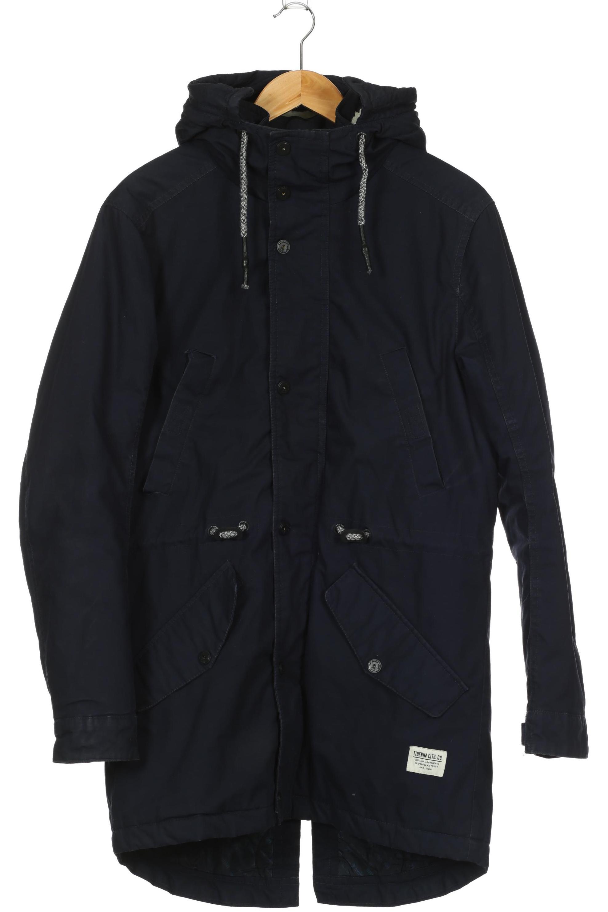 Thumbnail - TOM Tailor Denim Herren Mantel, blau, Gr.