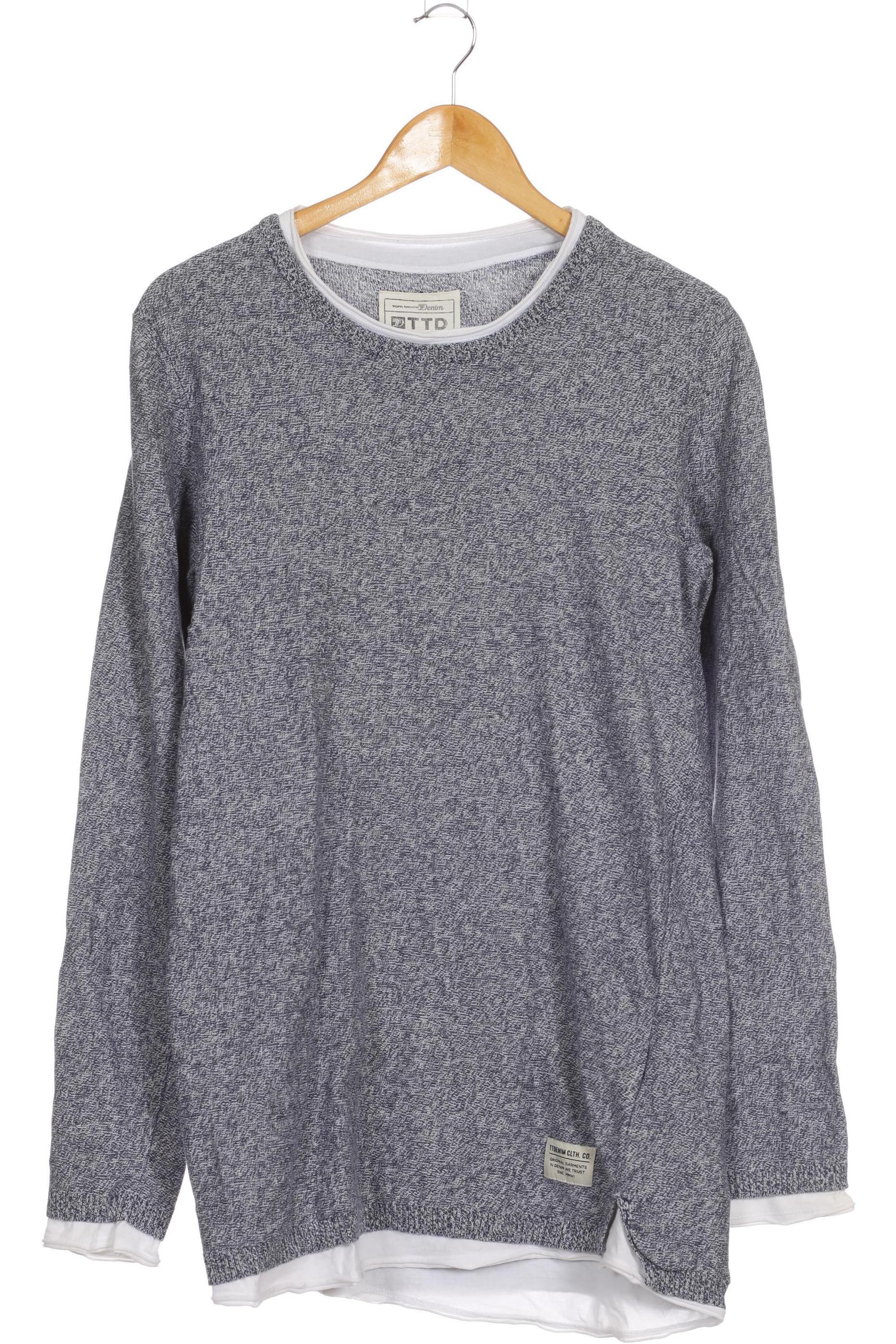 Thumbnail - TOM Tailor Denim Herren Pullover, blau, Gr.