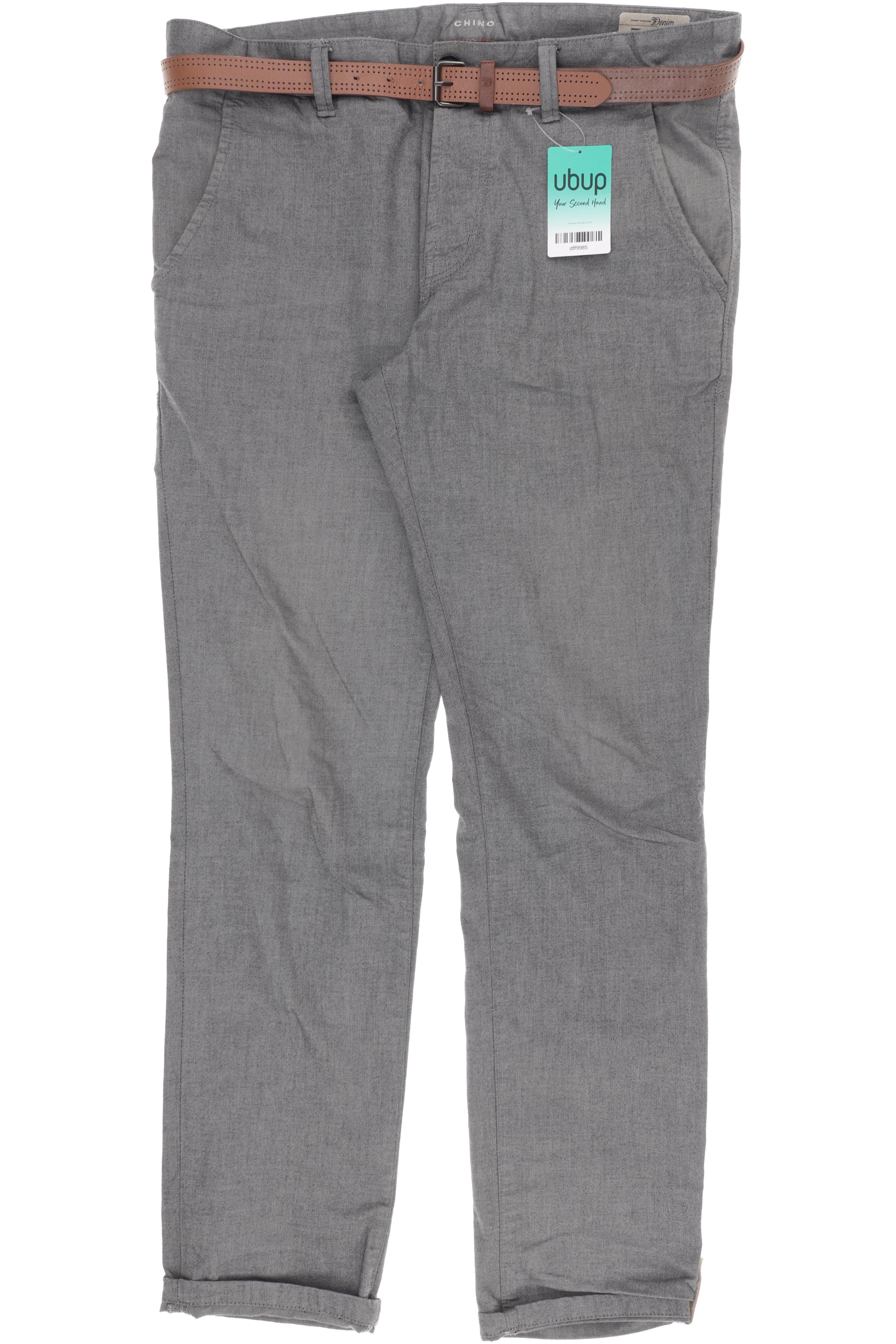 

TOM Tailor Denim Herren Stoffhose, grau, Gr. 34
