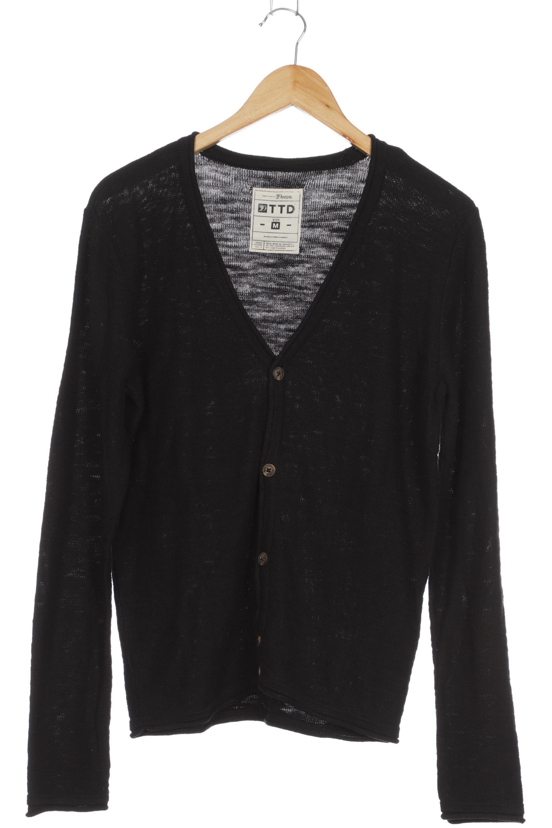 

TOM Tailor Denim Herren Strickjacke, schwarz, Gr.